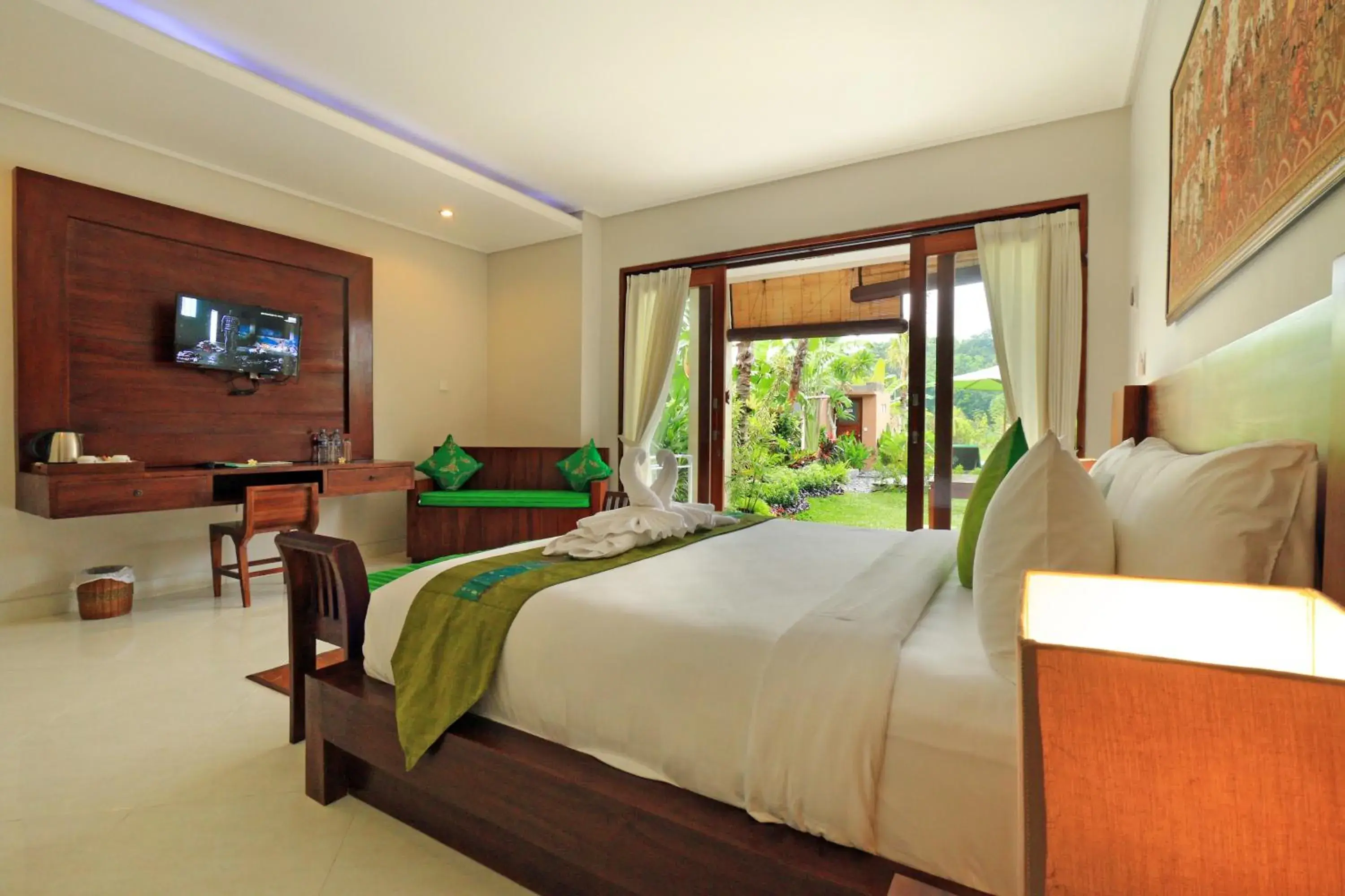 Bedroom in Ubud Tropical Garden