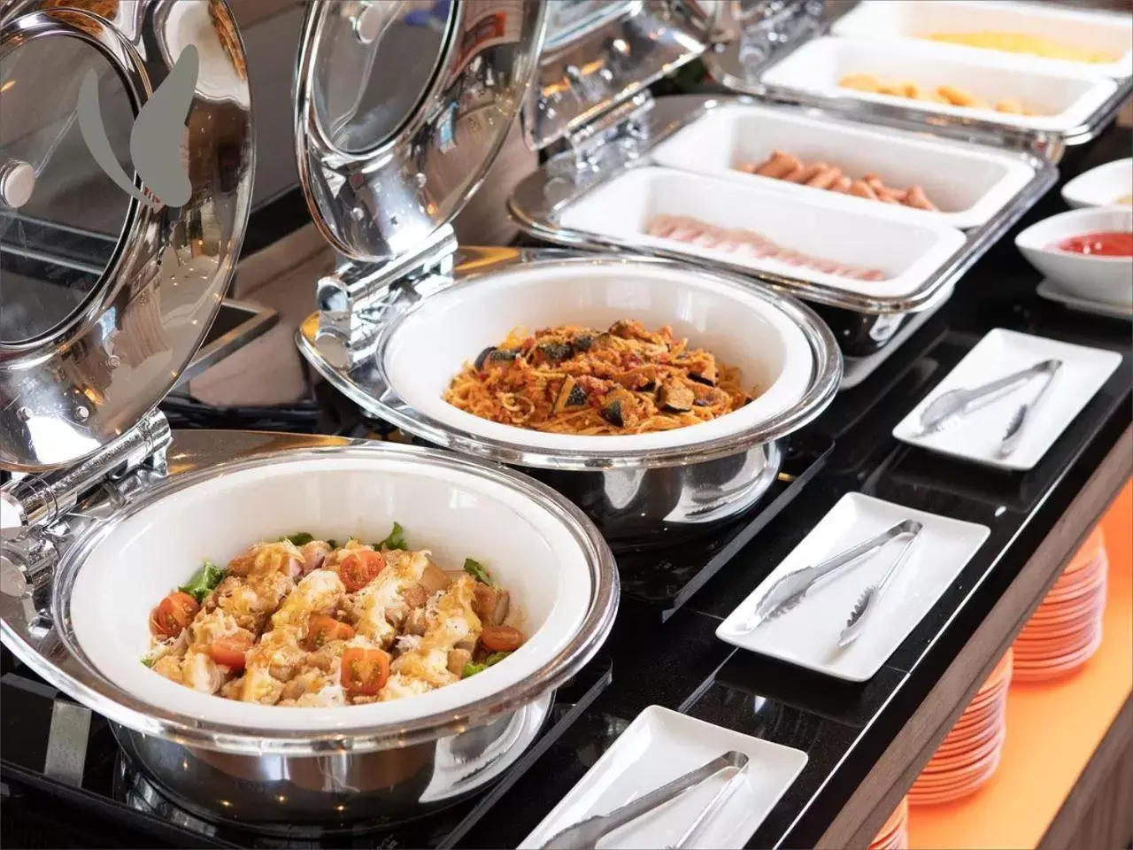 Buffet breakfast in Hotel Hokke Club Naha Shintoshin Buffet breakfast in Hotel Hokke Club Naha Shintoshin