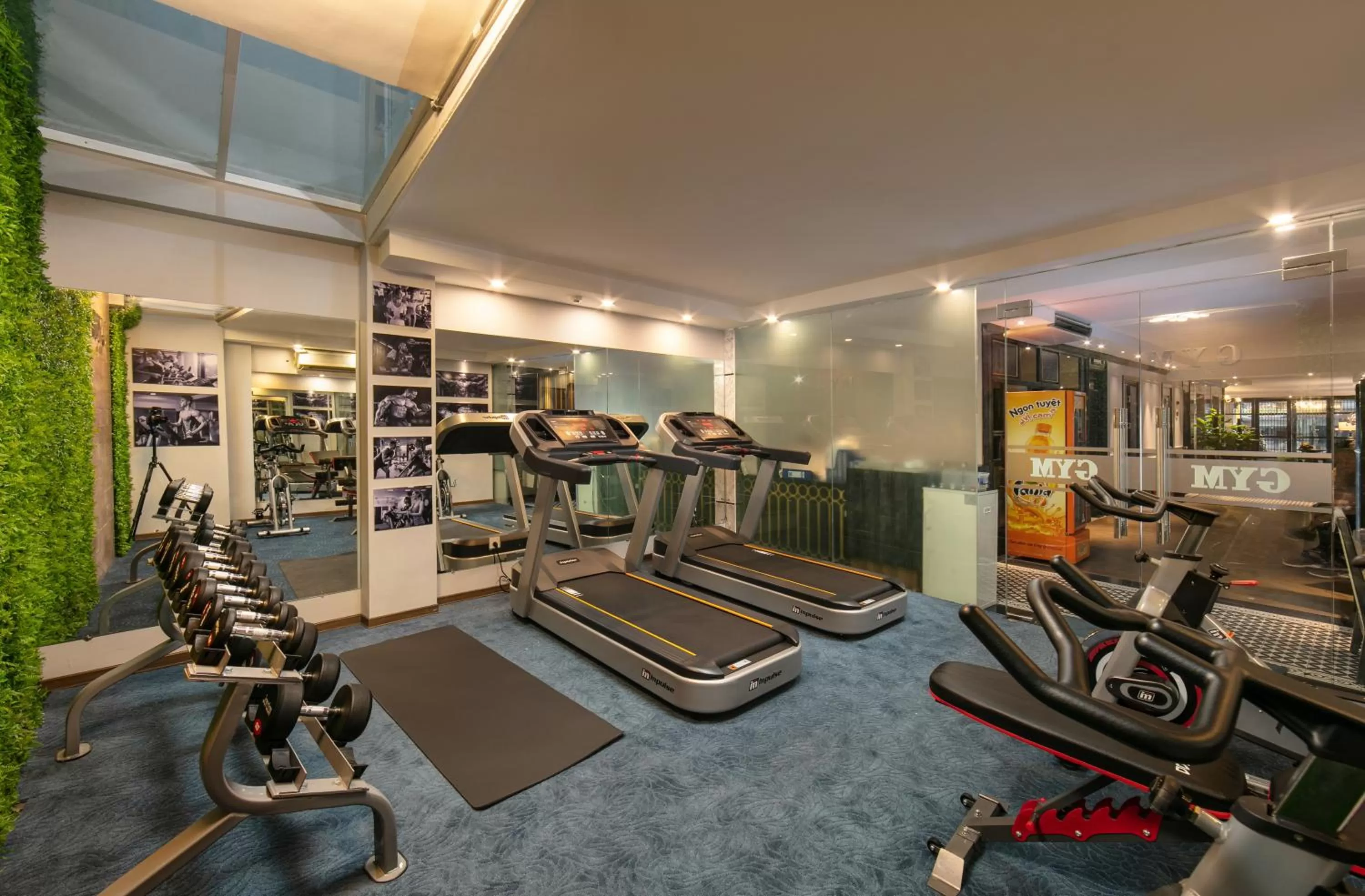 Fitness centre/facilities in Shining Central Hotel & Spa