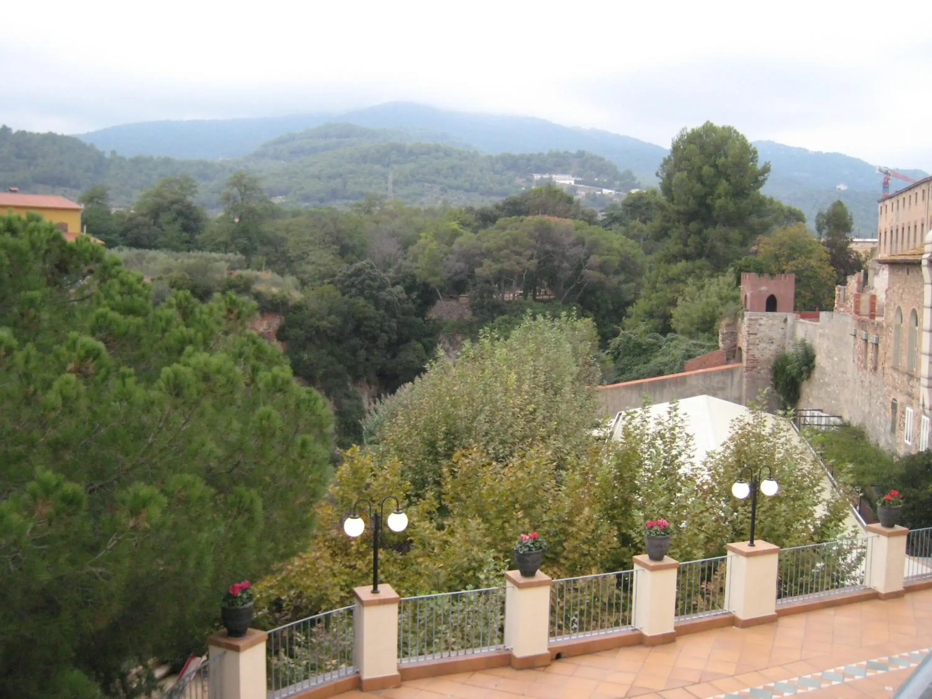 Balcony/Terrace, Mountain View in Balneari Termes Victoria