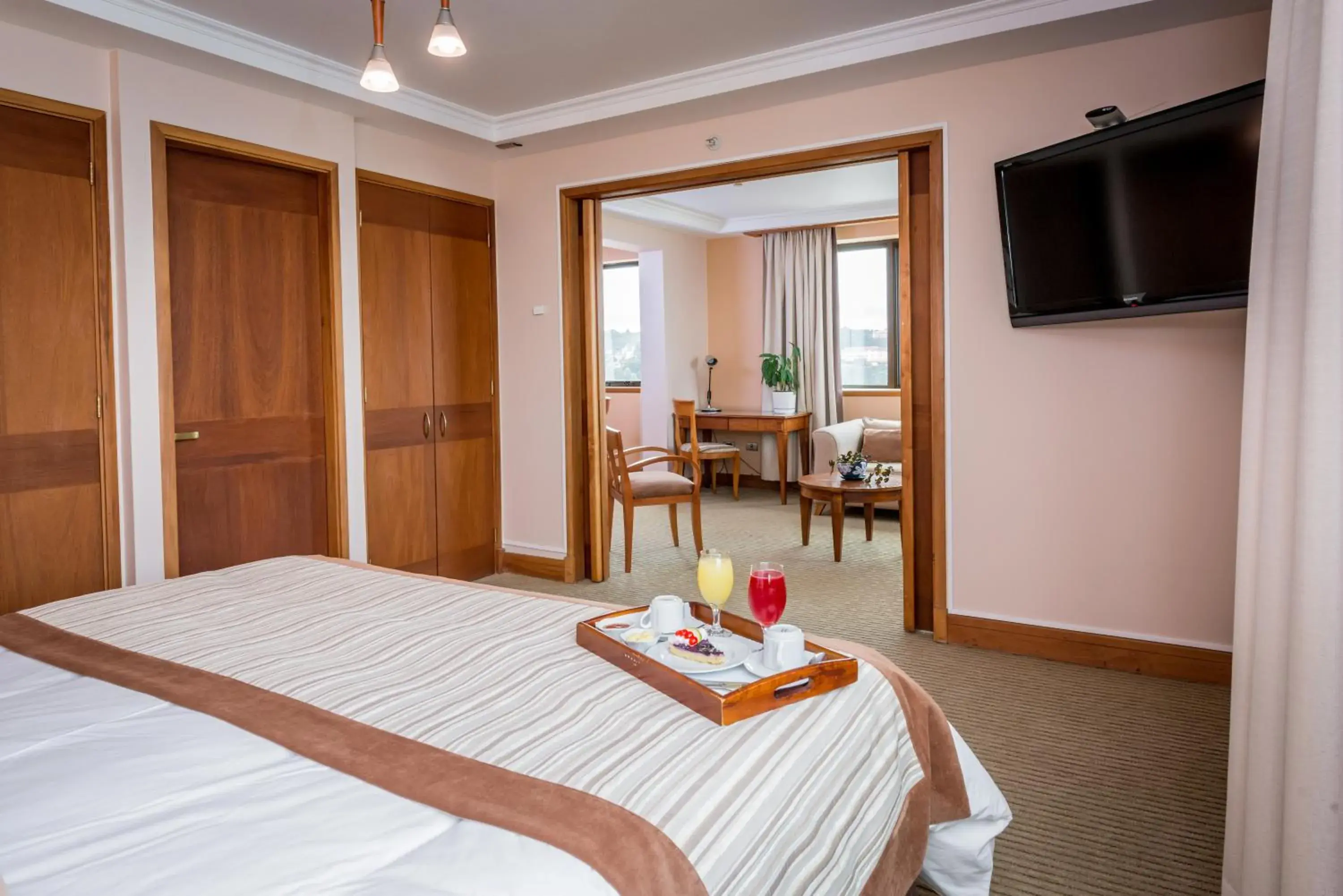 Bedroom, Bed in Hotel Gran Pacifico