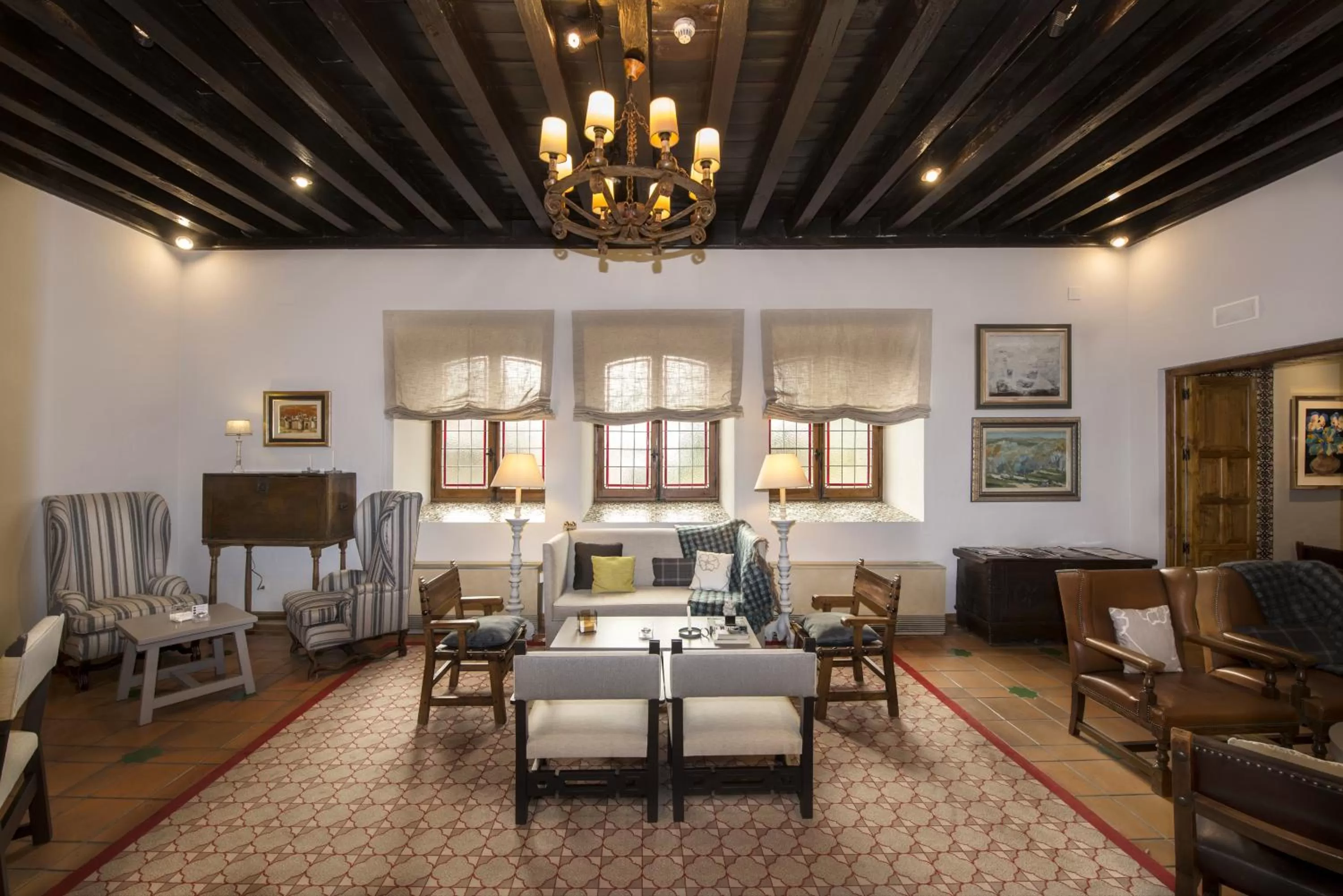 Lounge or bar in Parador de Ávila