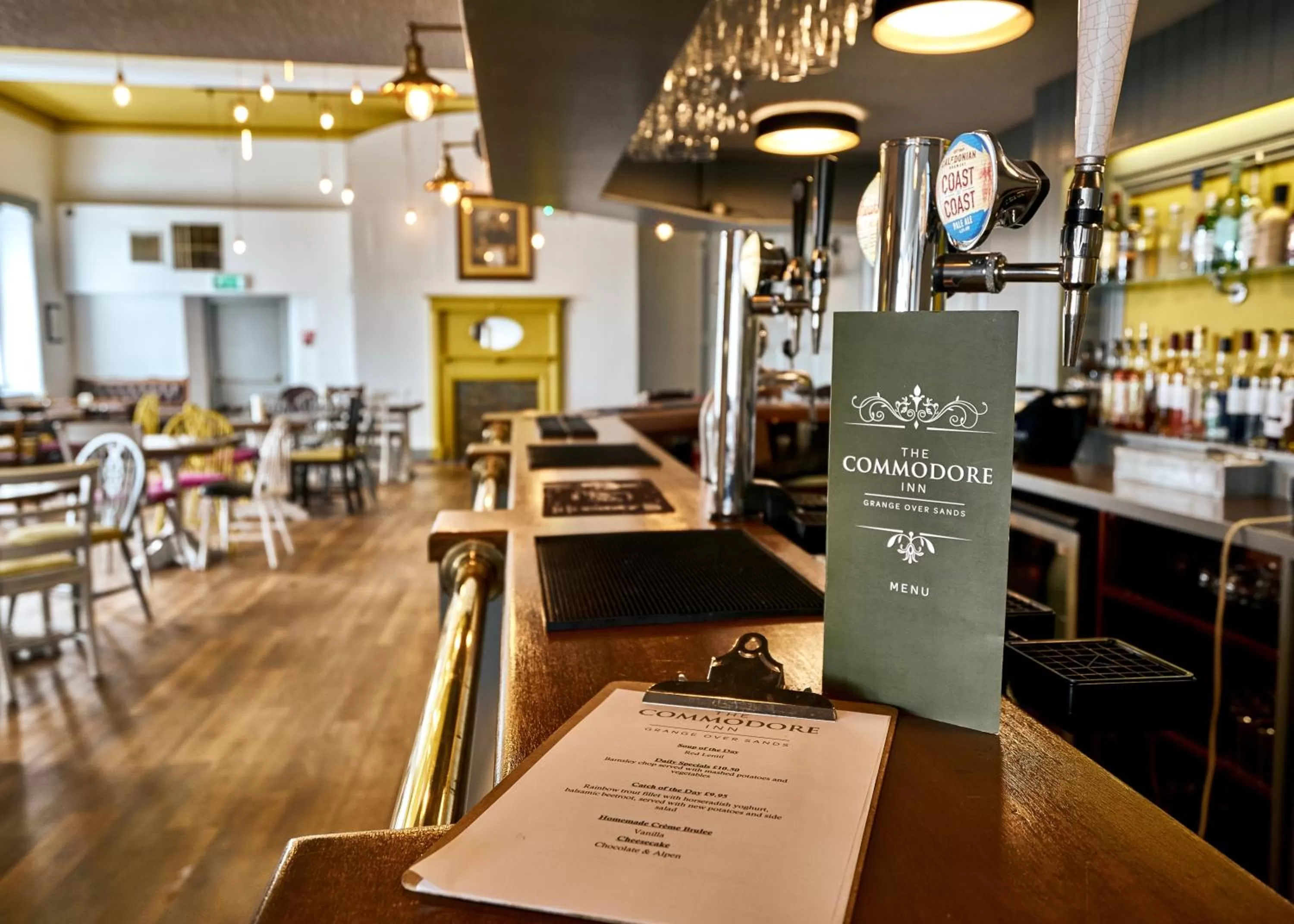 Restaurant/places to eat in The Commodore Inn