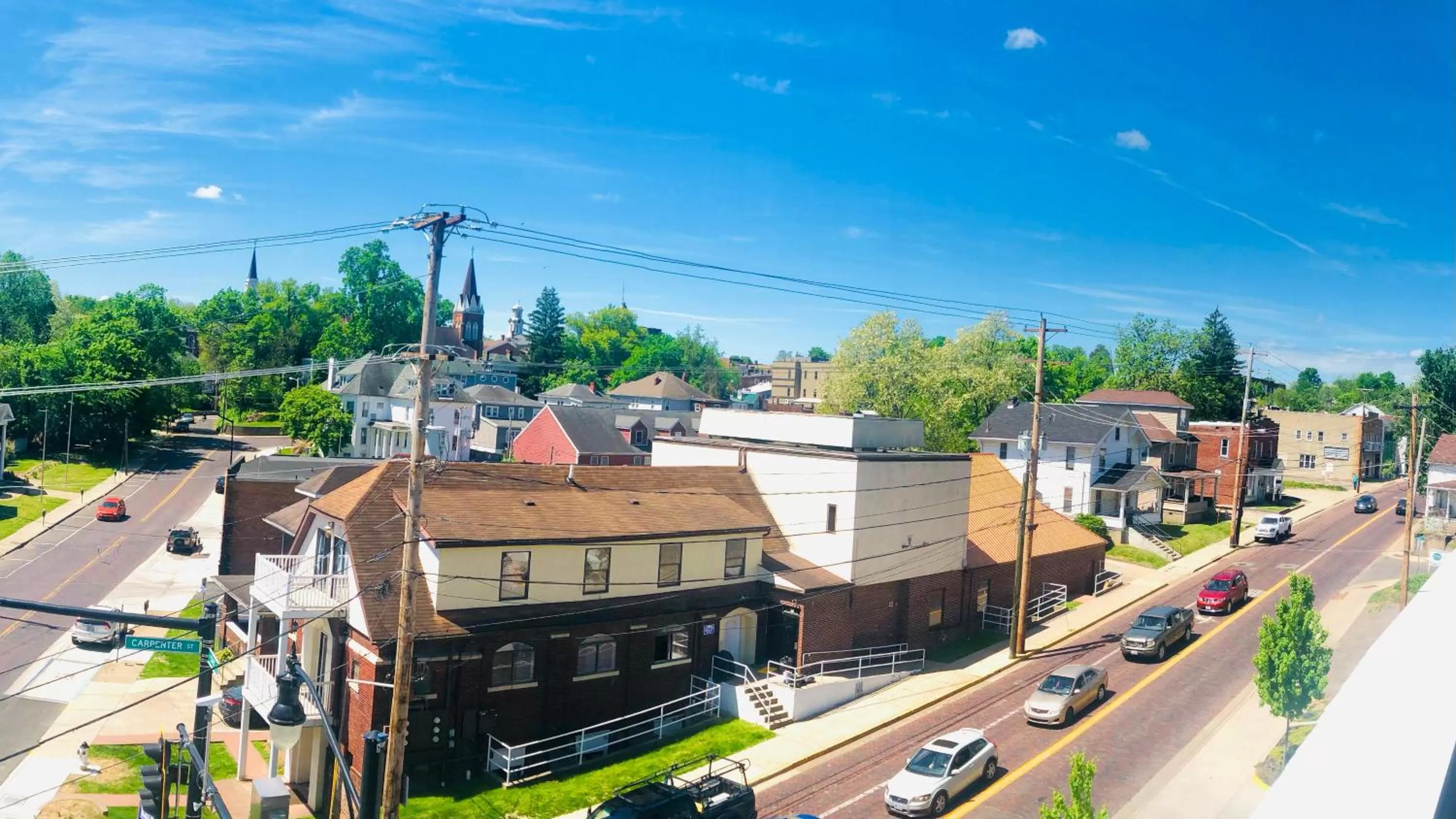 City view in Athens Central Hotel