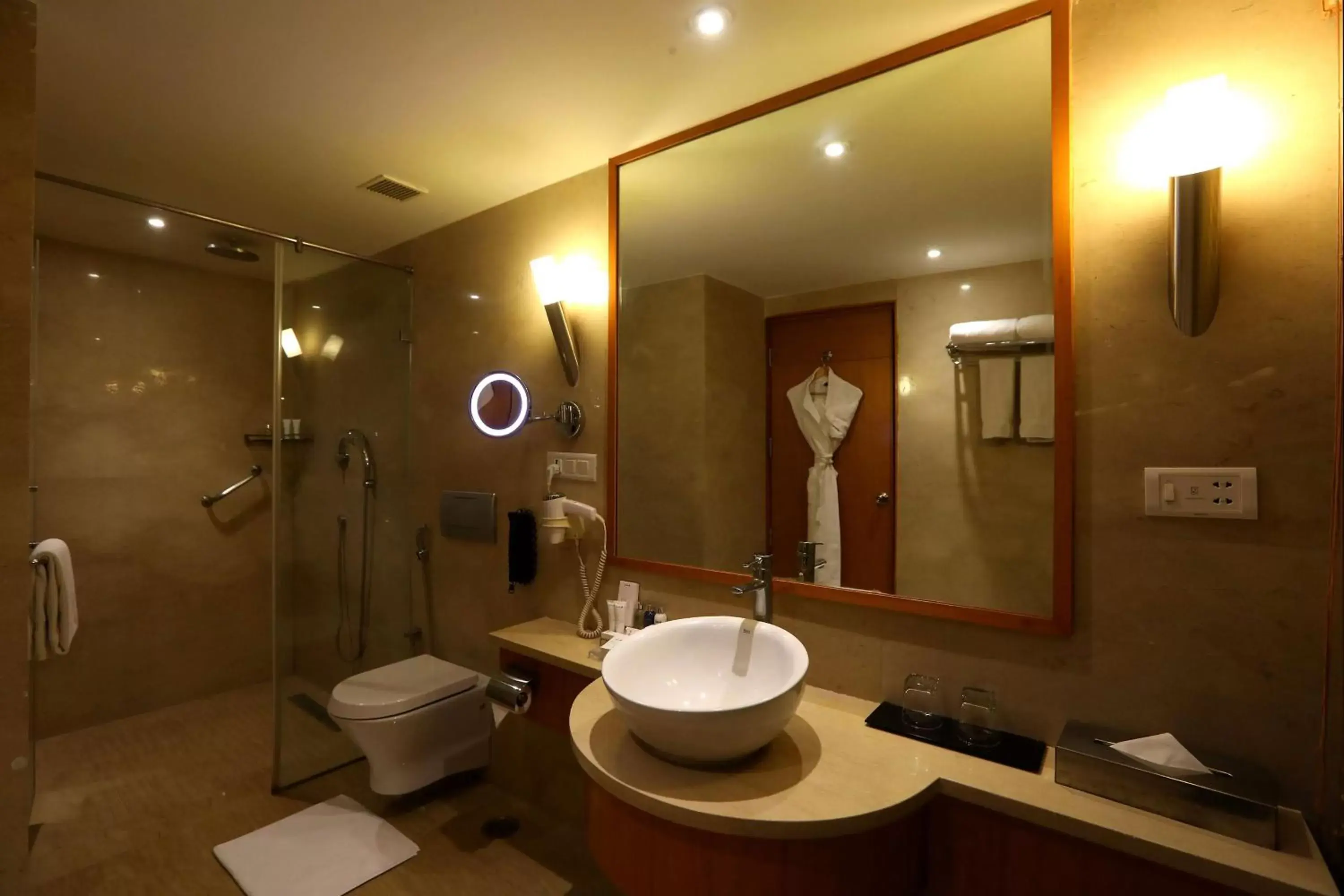 Bathroom in Radisson Blu Hotel Chennai City Centre