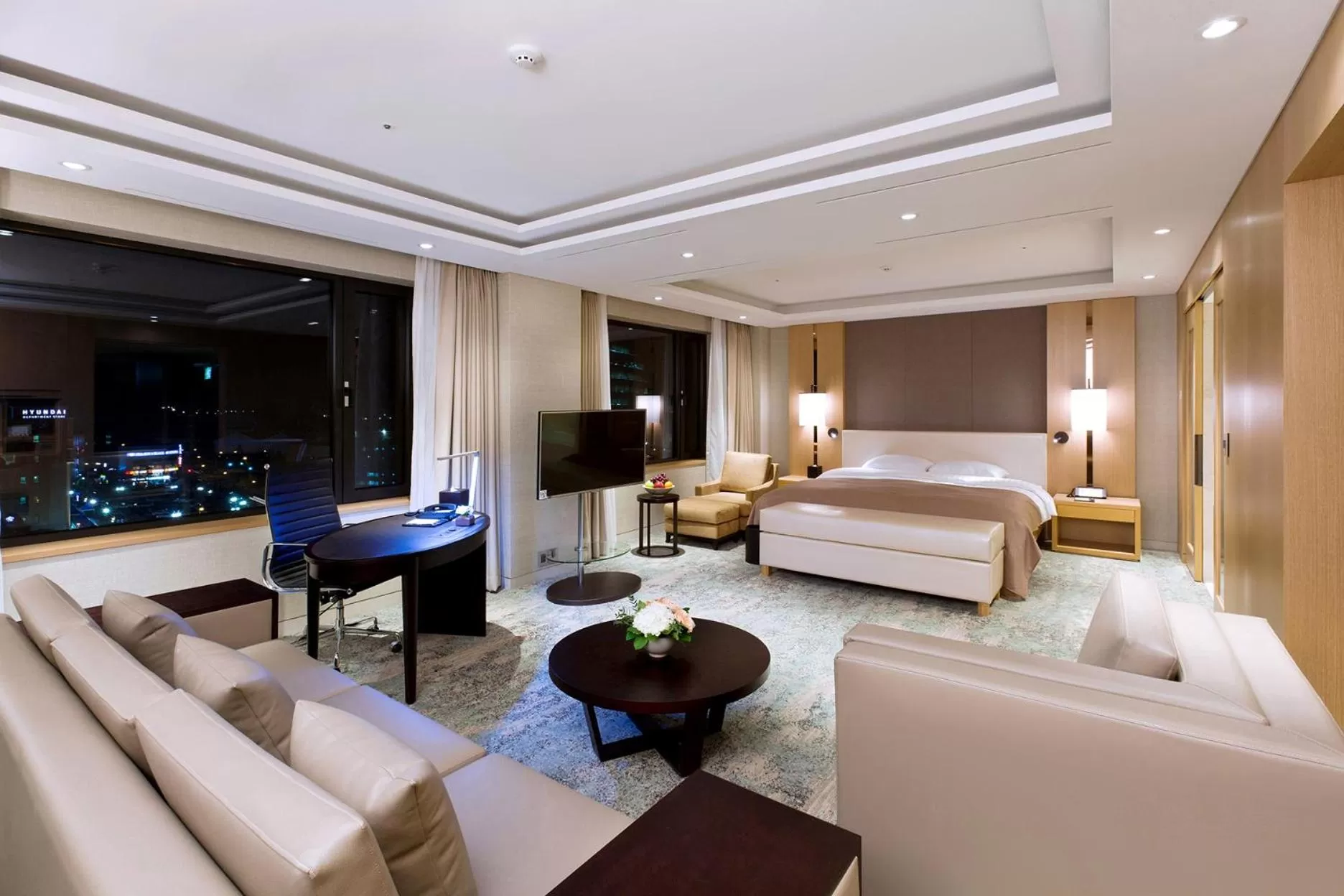 Bedroom, Bed in Hotel Hyundai by Lahan Ulsan