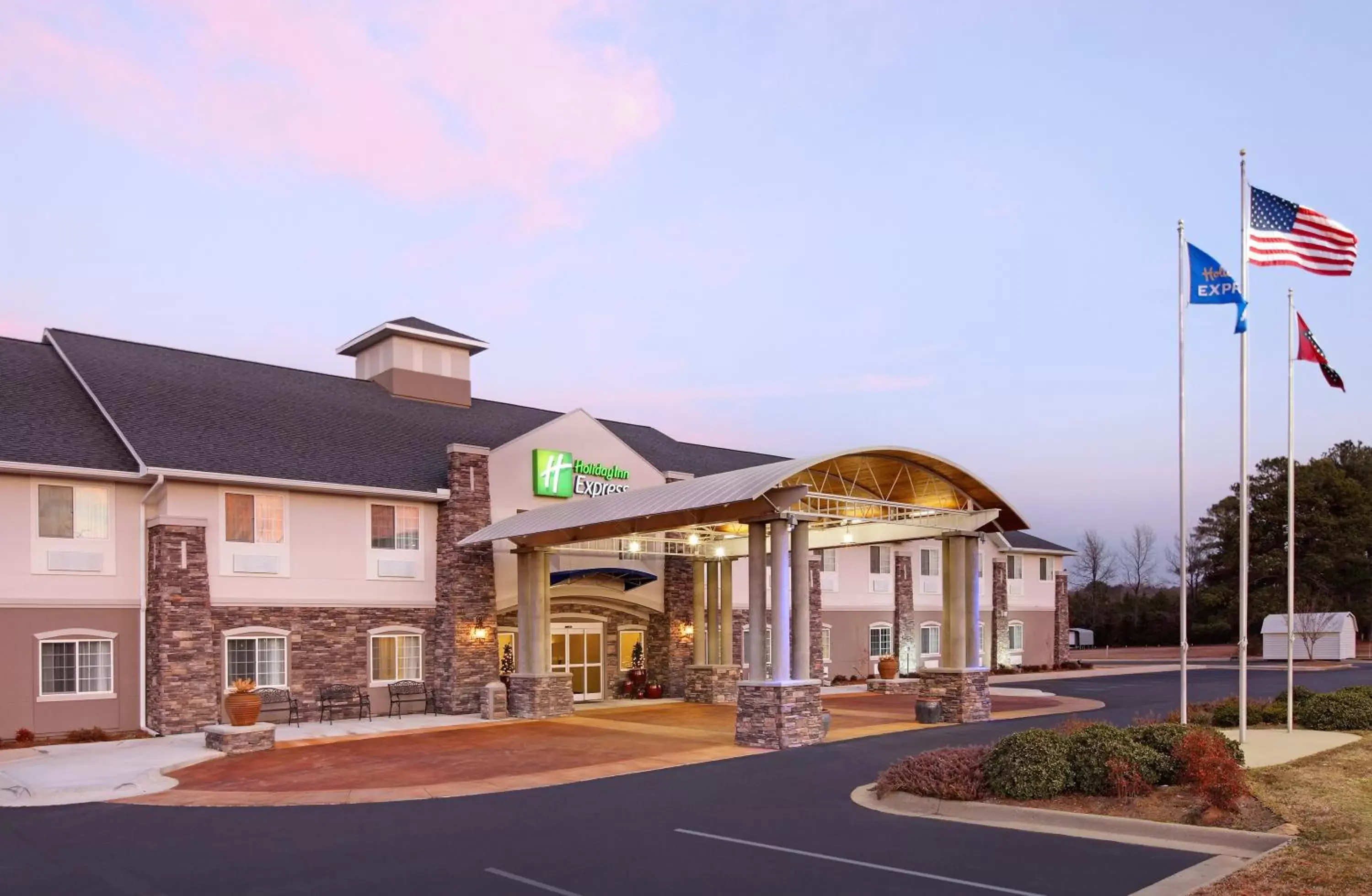 Property Building in Holiday Inn Express Monticello, an IHG Hotel