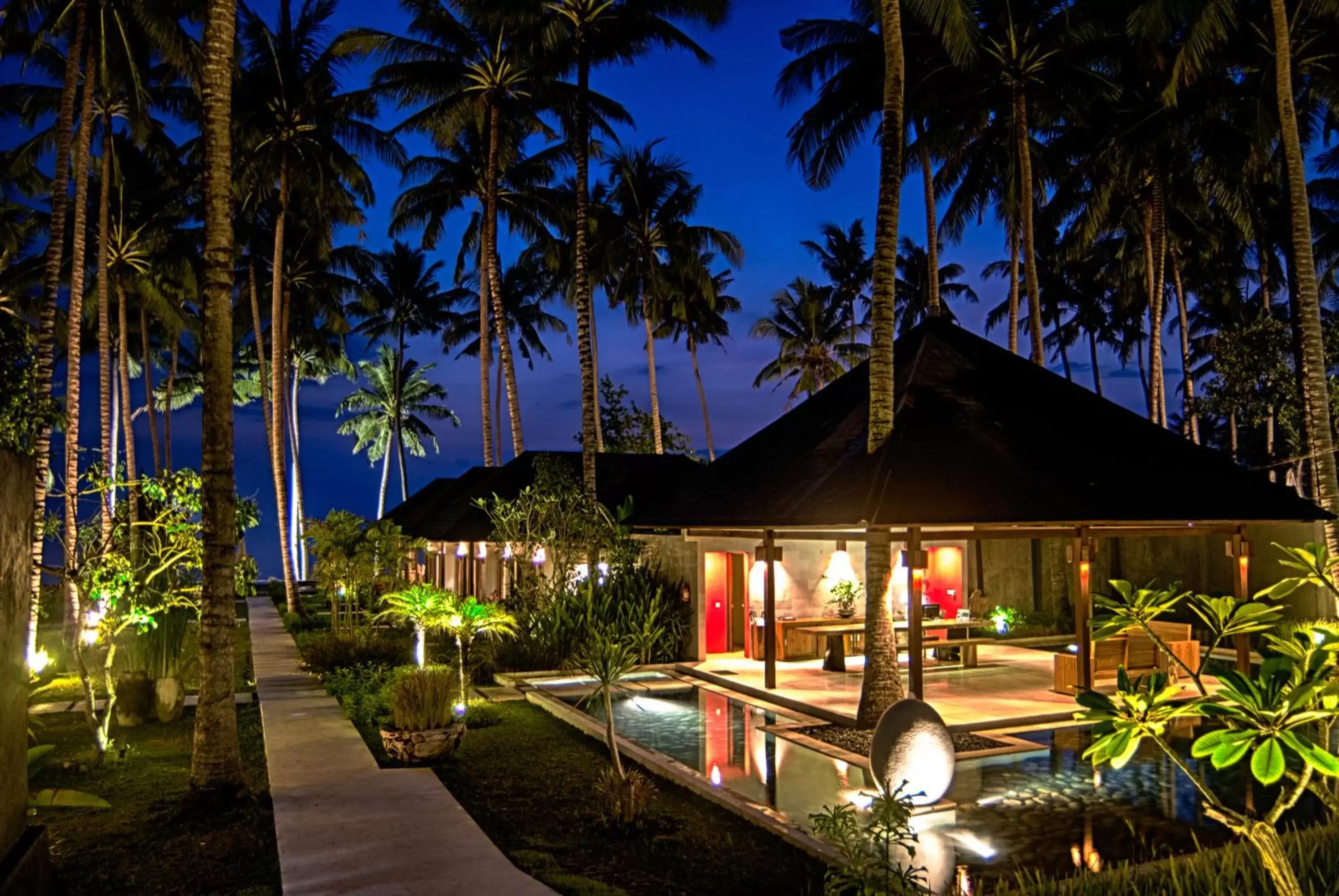 Lobby or reception, Swimming Pool in The Chandi Boutique Resort & Spa