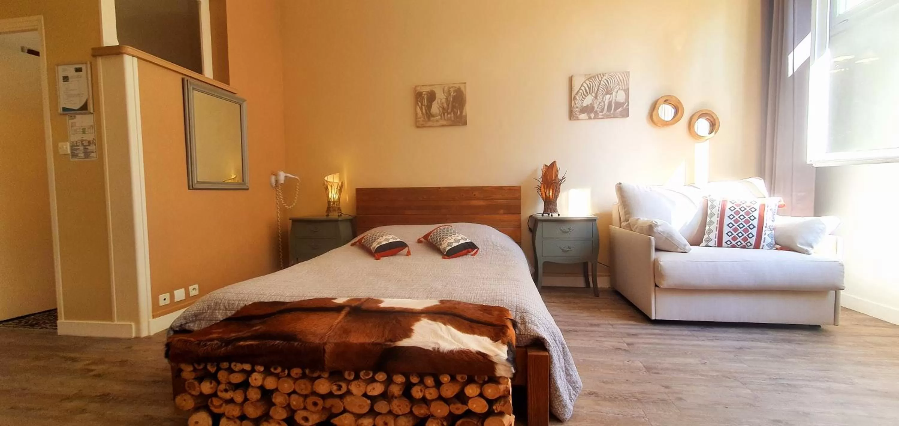 Bed in Cosy Er Lann Chambres d'Hôtes