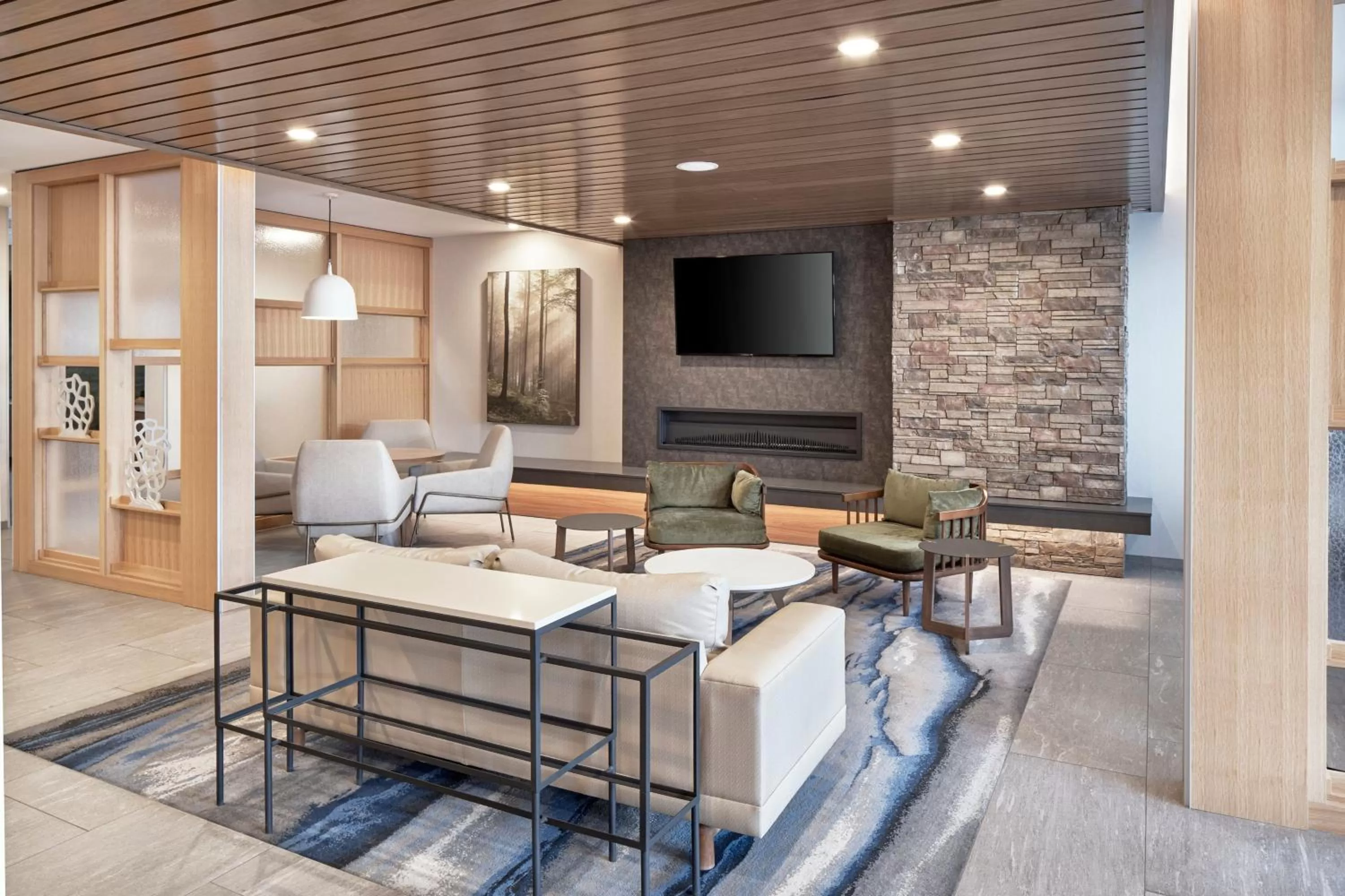 Lobby or reception in Fairfield Inn & Suites by Marriott Penticton