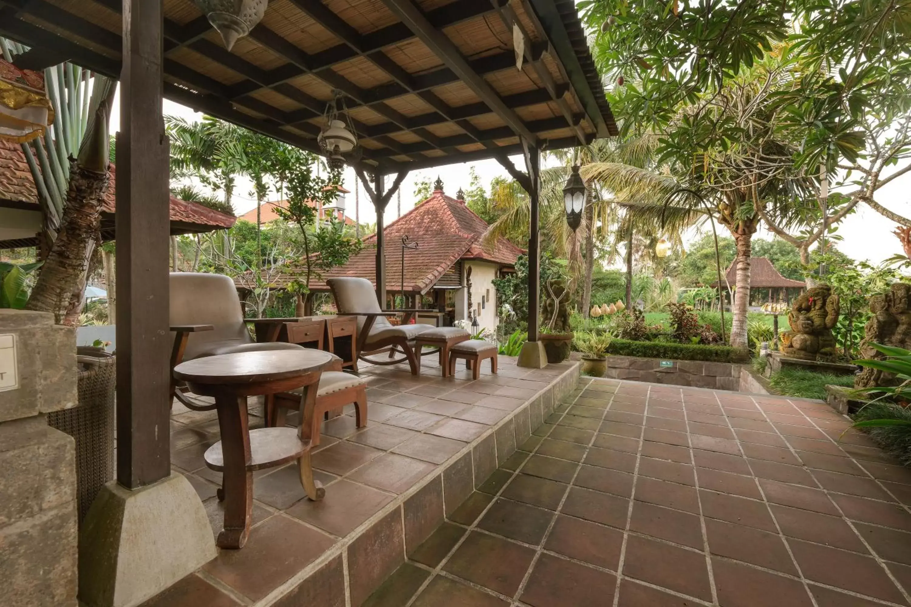 Garden view in Artini Bisma Ubud Hotel