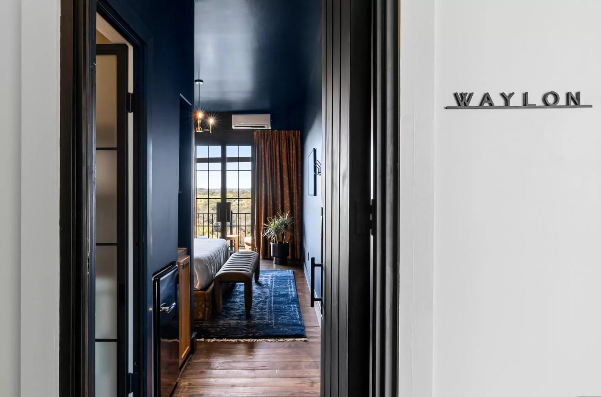 Bedroom in Gruene River Inn