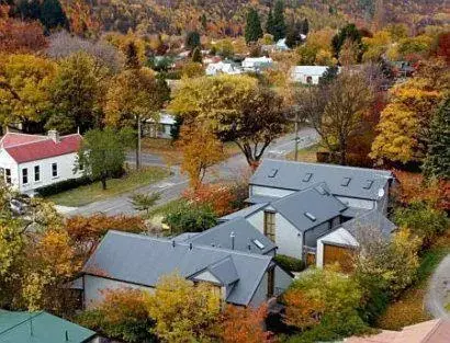 Bird's eye view, Bird's-eye View in Arrowtown House Boutique Hotel