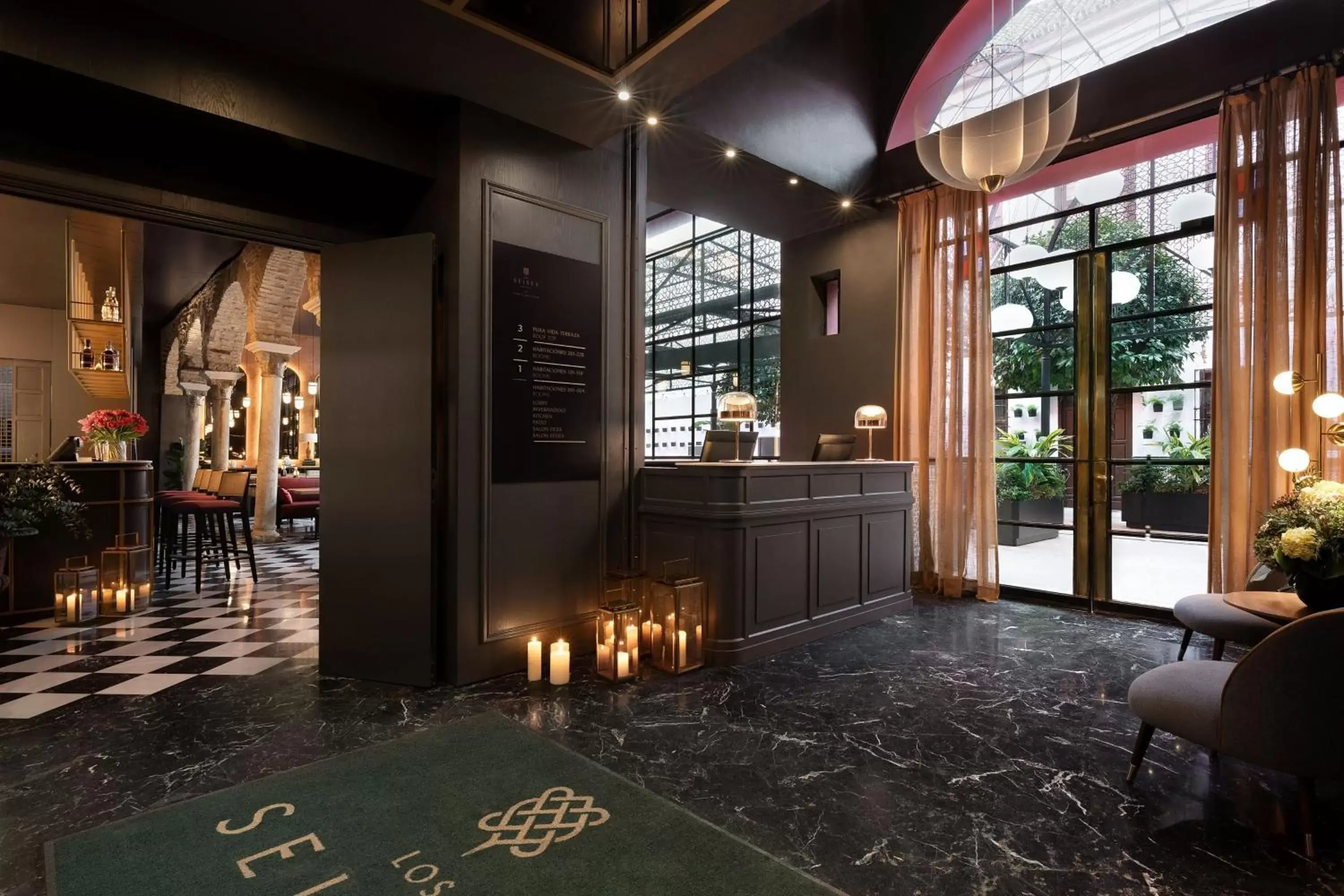 Lobby or reception in Los Seises Sevilla, a Tribute Portfolio Hotel Lobby or reception in Los Seises Sevilla, a Tribute Portfolio Hotel