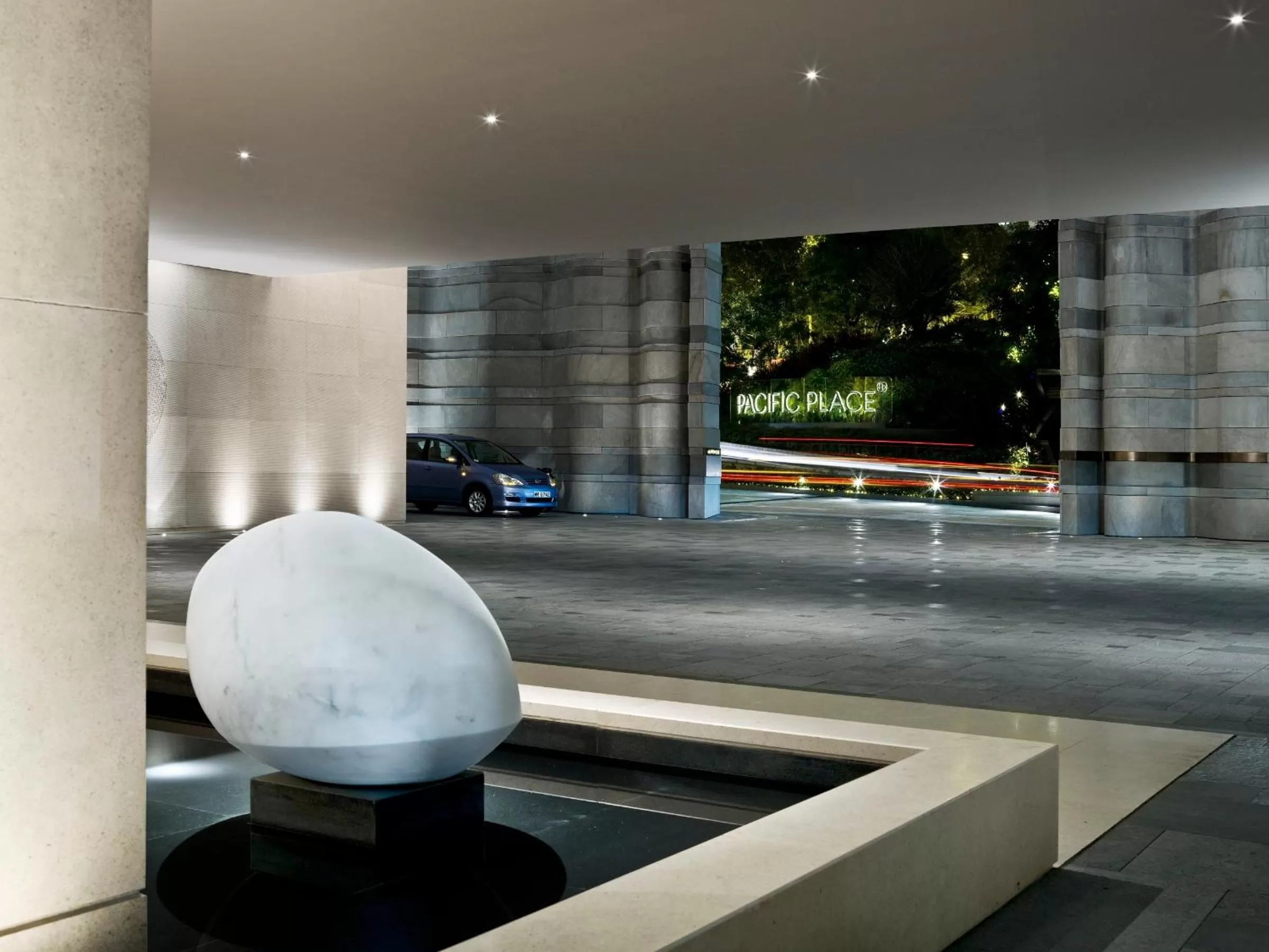 Decorative detail in Upper House Hong Kong