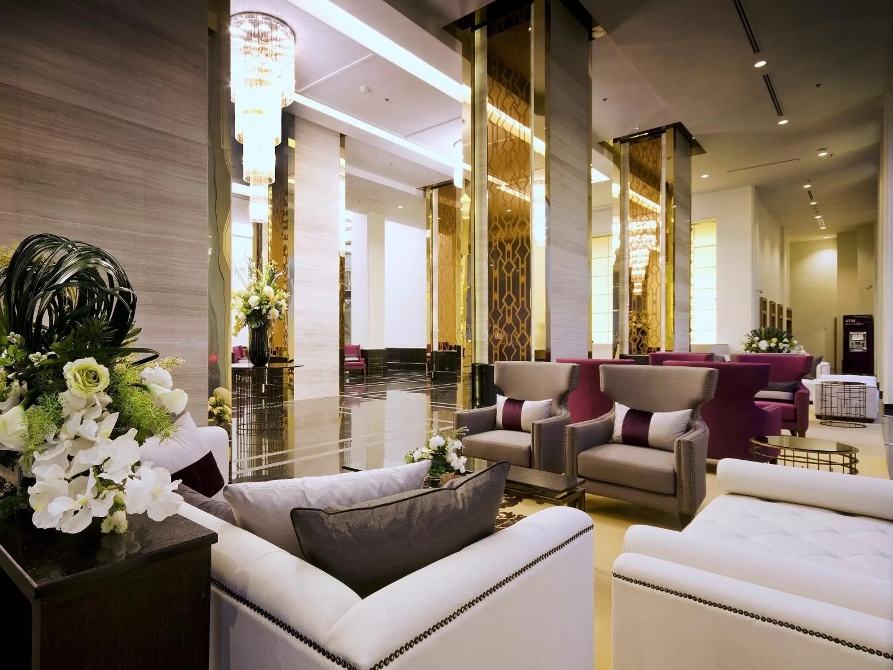 Lobby or reception, Lounge/Bar in Grande Centre Point Ploenchit