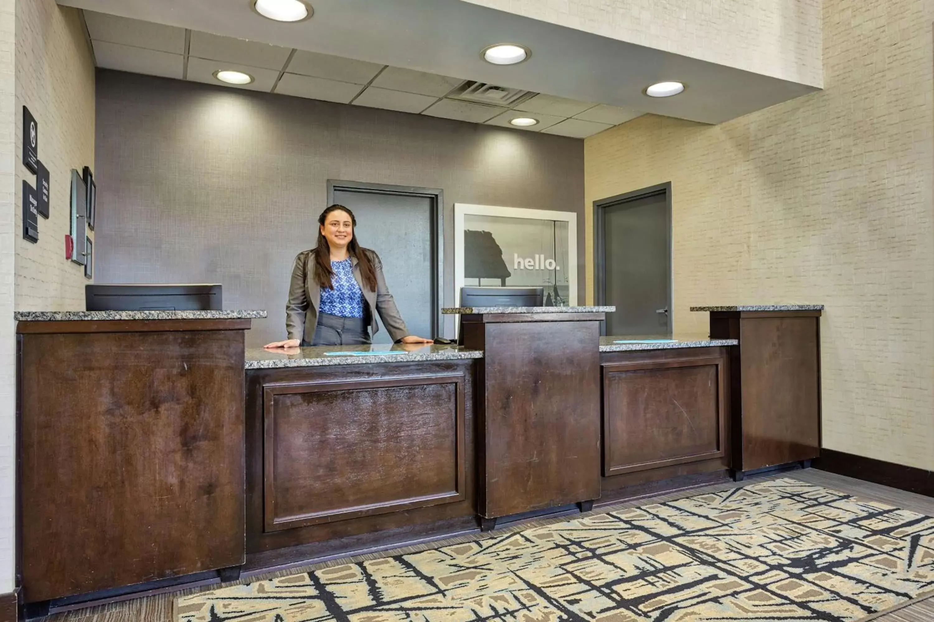 Lobby or reception, Lobby/Reception in Hampton Inn Norfolk-Naval Base