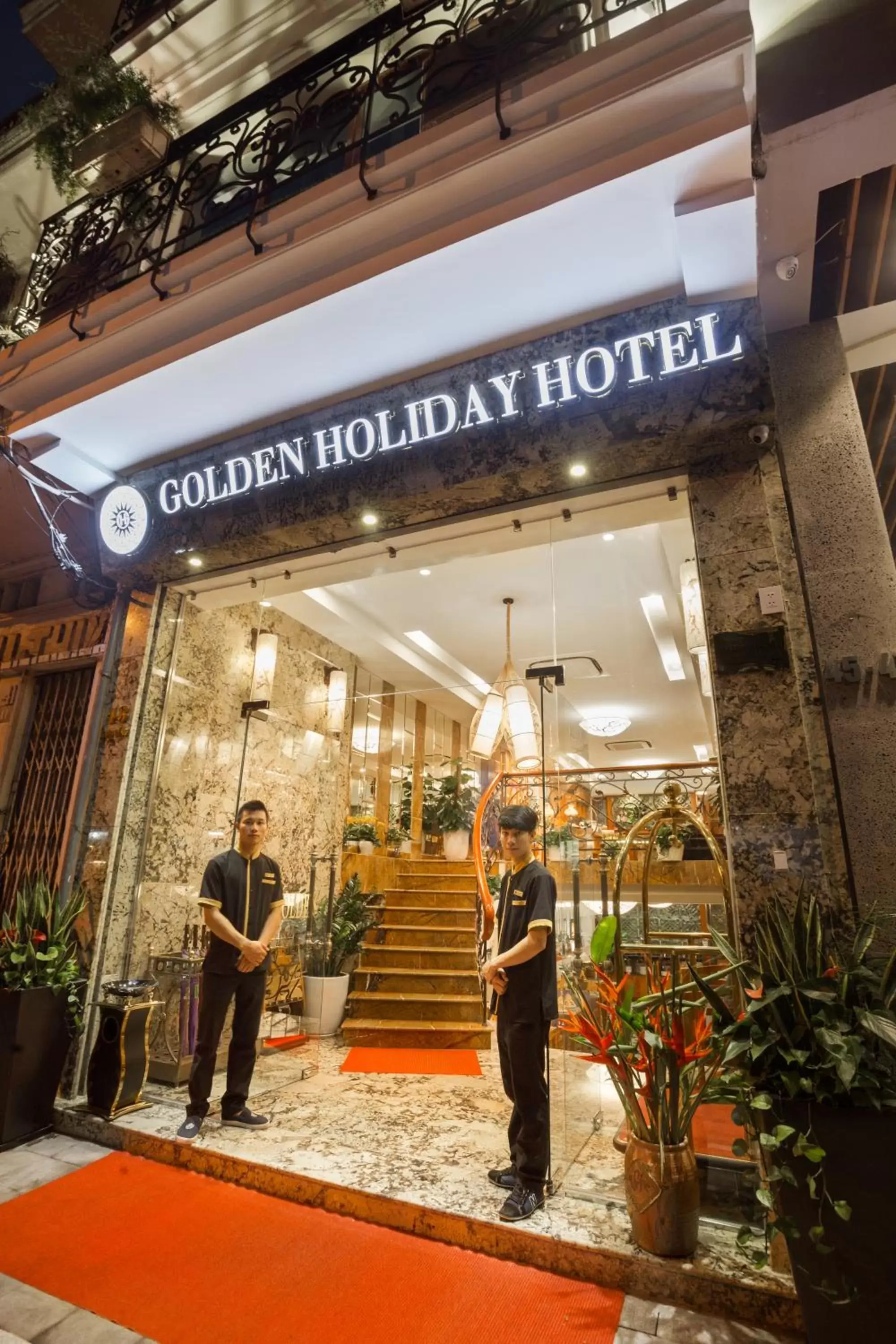 Property building in Hanoi Golden Holiday Hotel