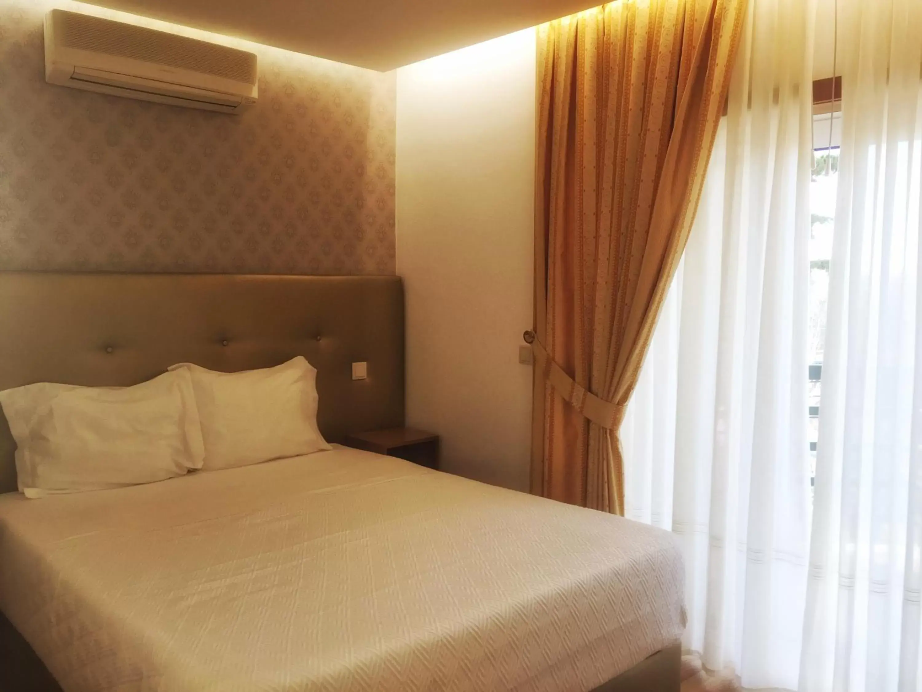 Decorative detail, Bed in Hotel Estalagem Turismo