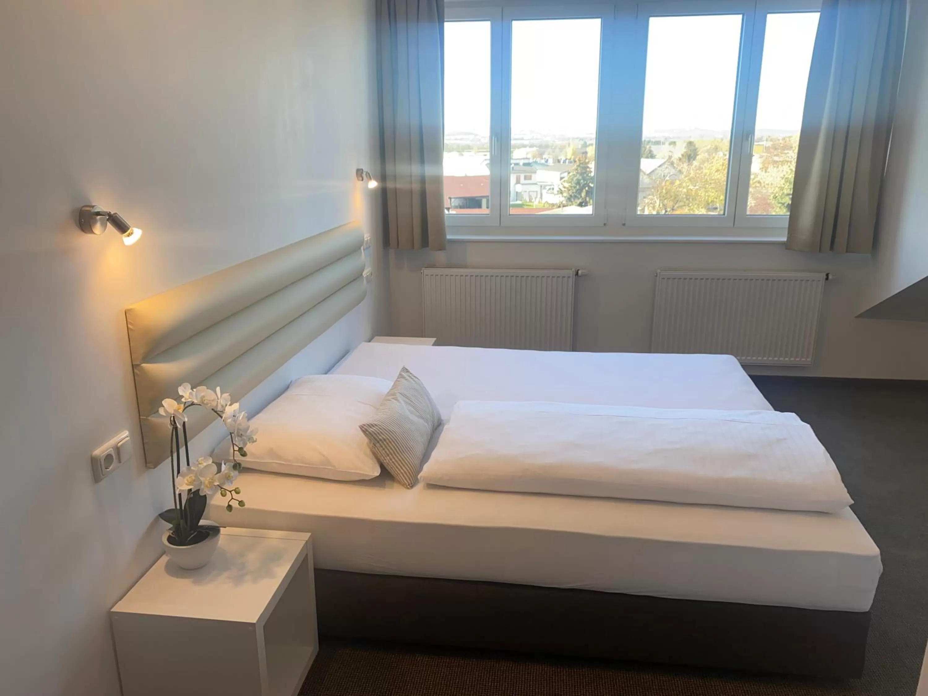 Bed in Hotel Michael