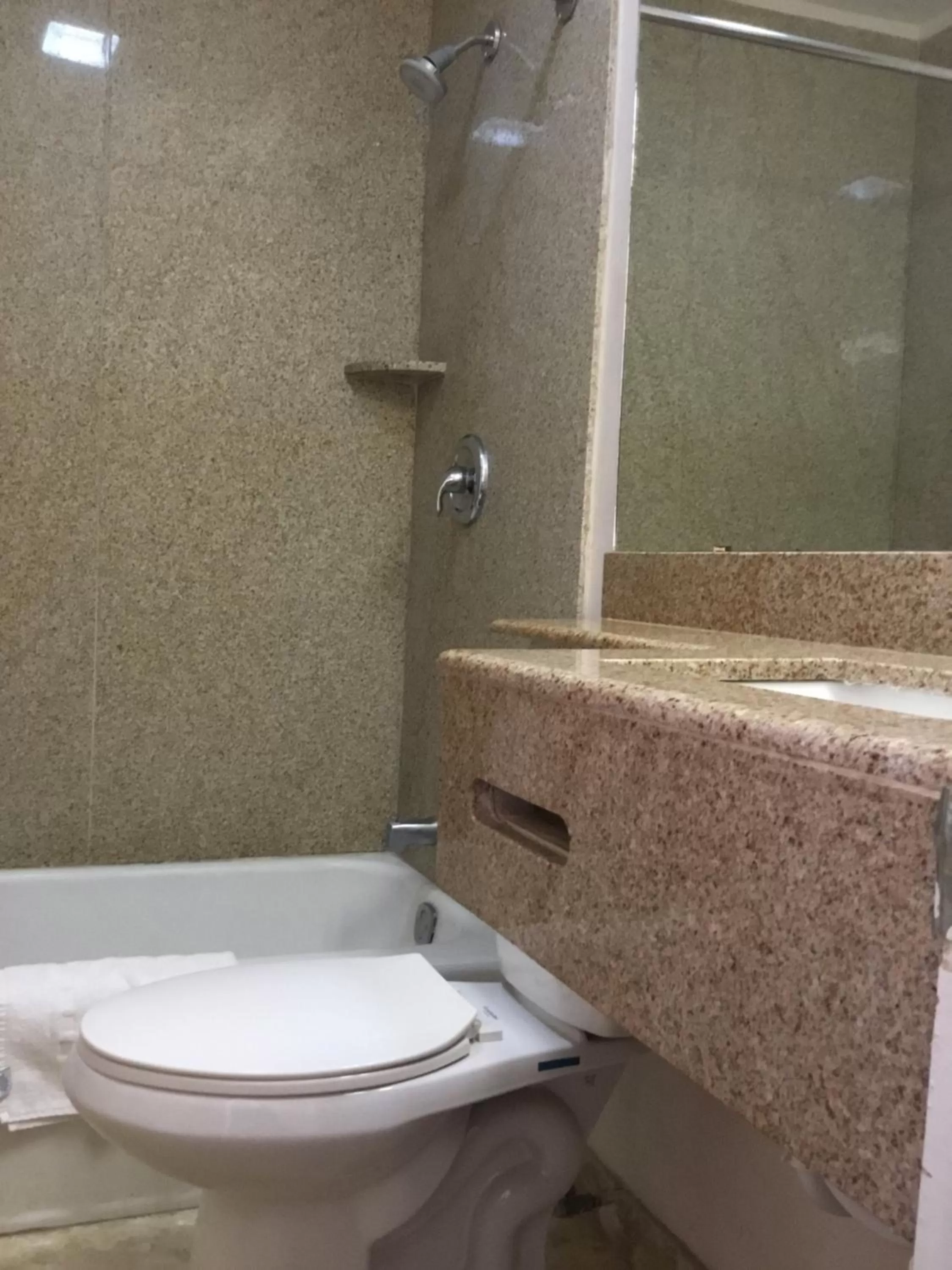 Bathroom in Budget Inn Plainview