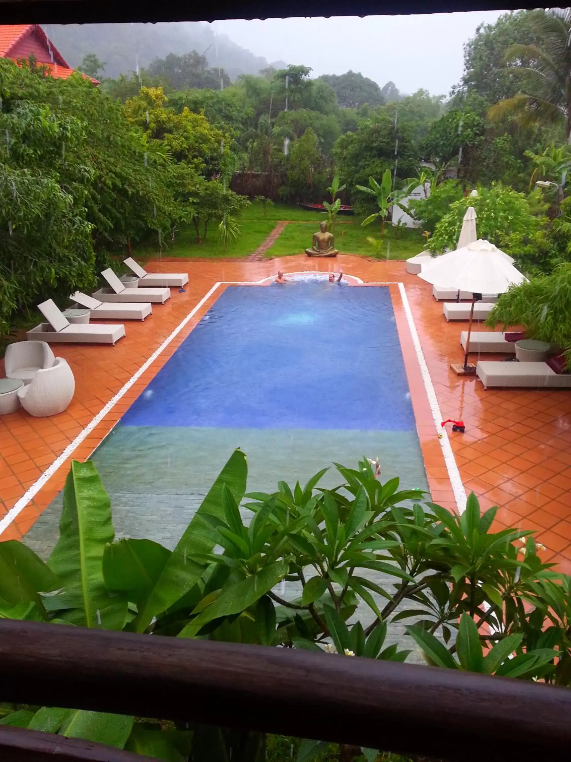 Pool View in TARA LODGE Haven of peace