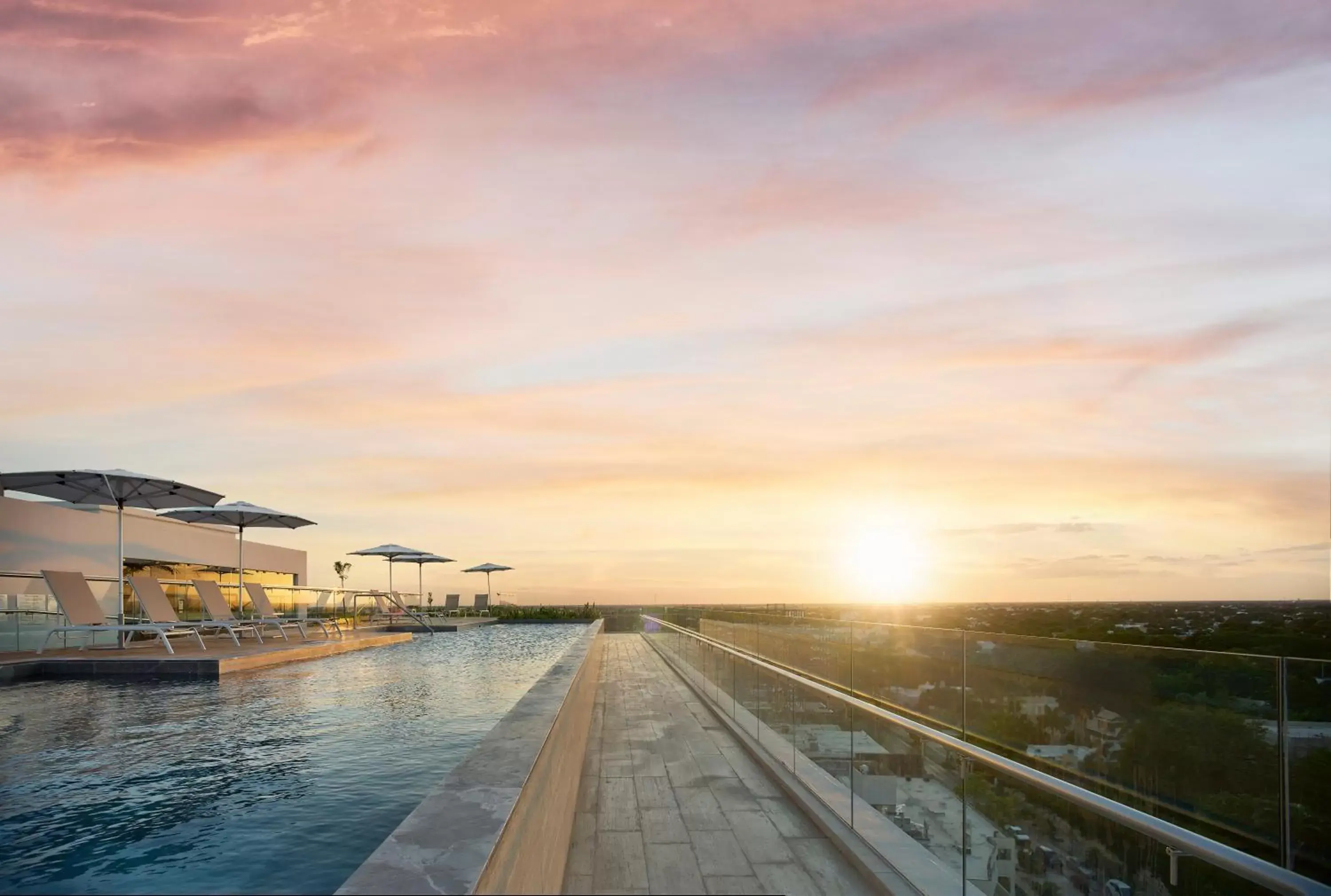 Swimming Pool in Courtyard by Marriott Merida Downtown