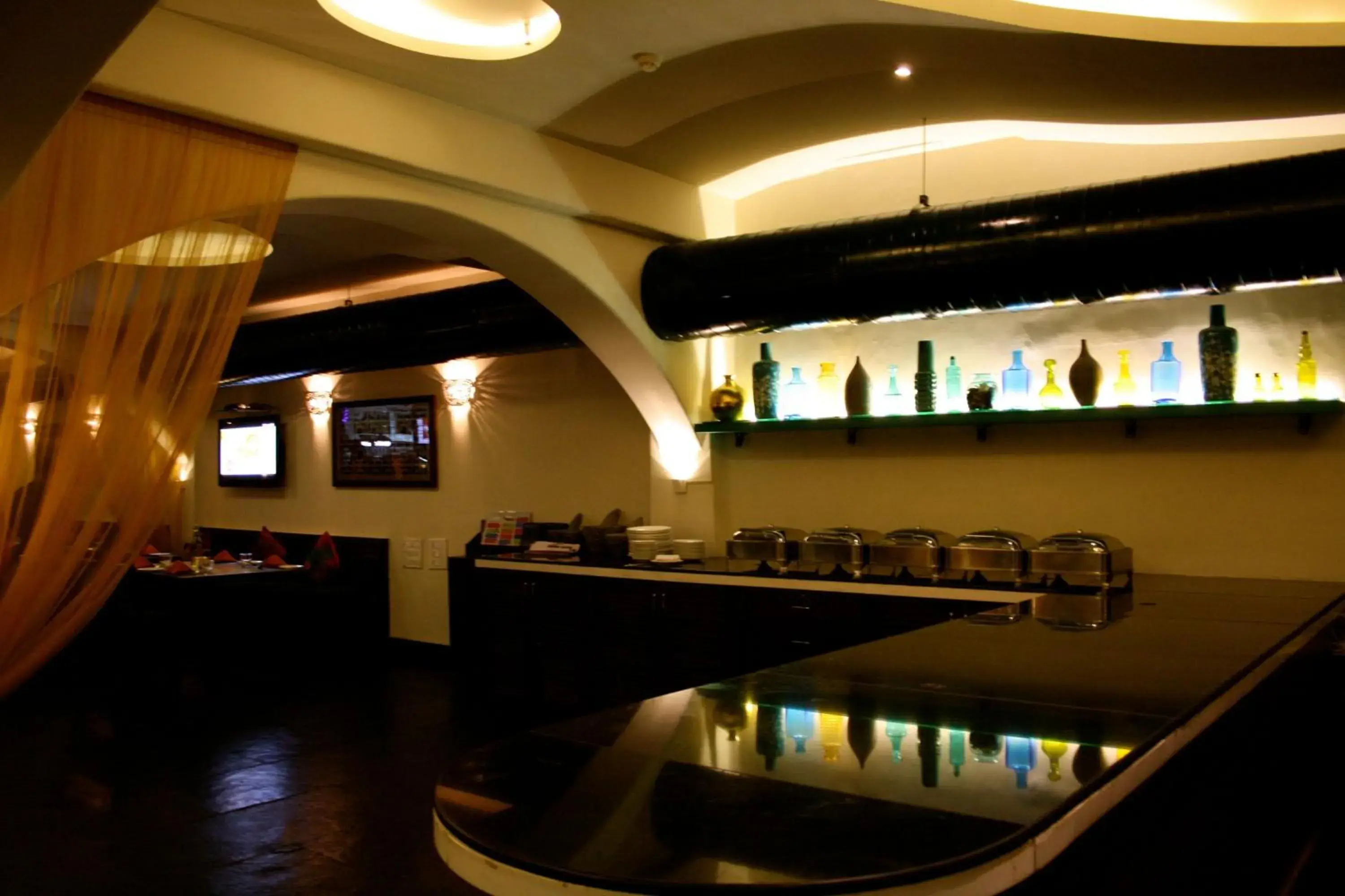 Lounge or bar in The Purple Leaf Hotels