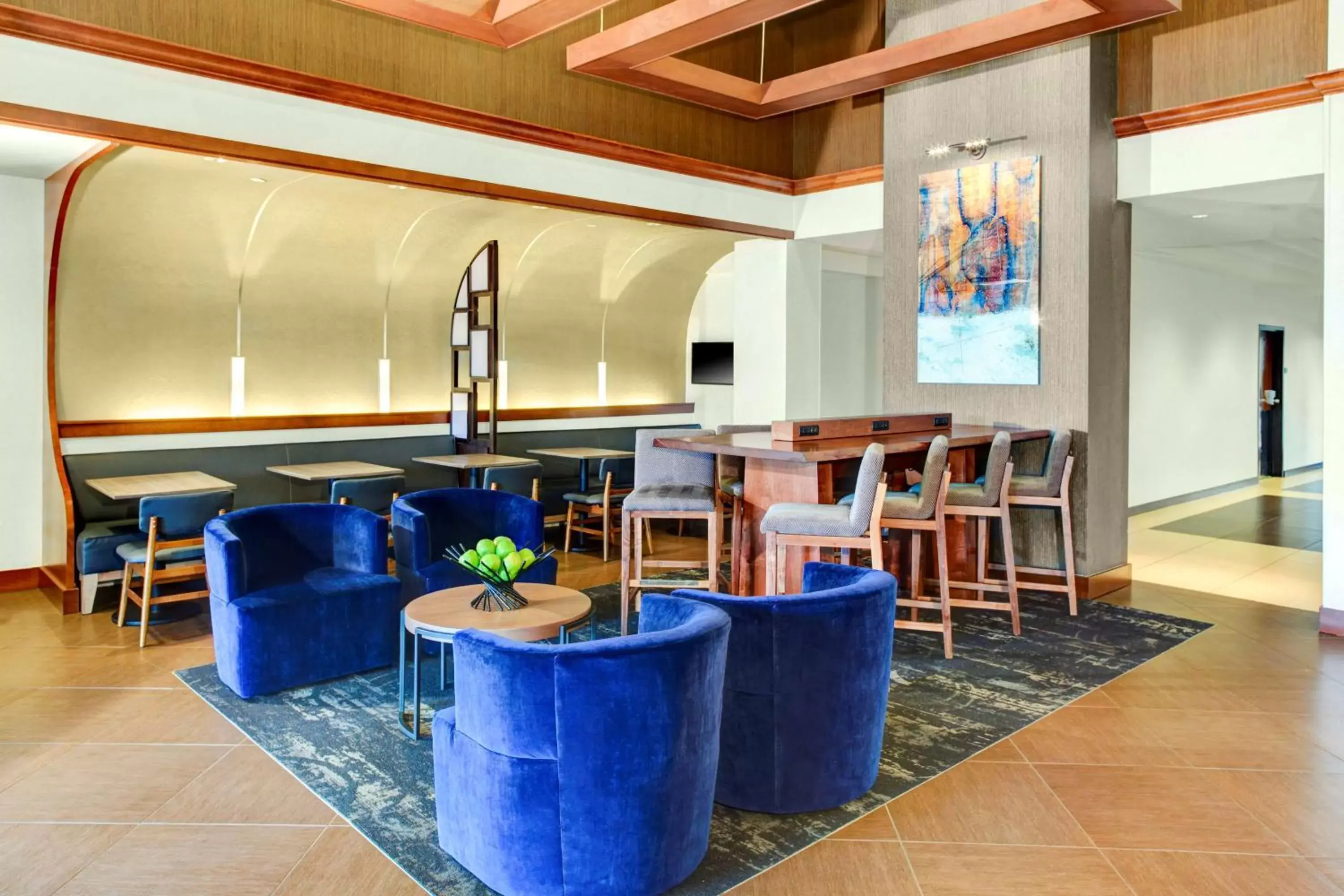 Lobby or reception in Hyatt Place Oklahoma City Airport