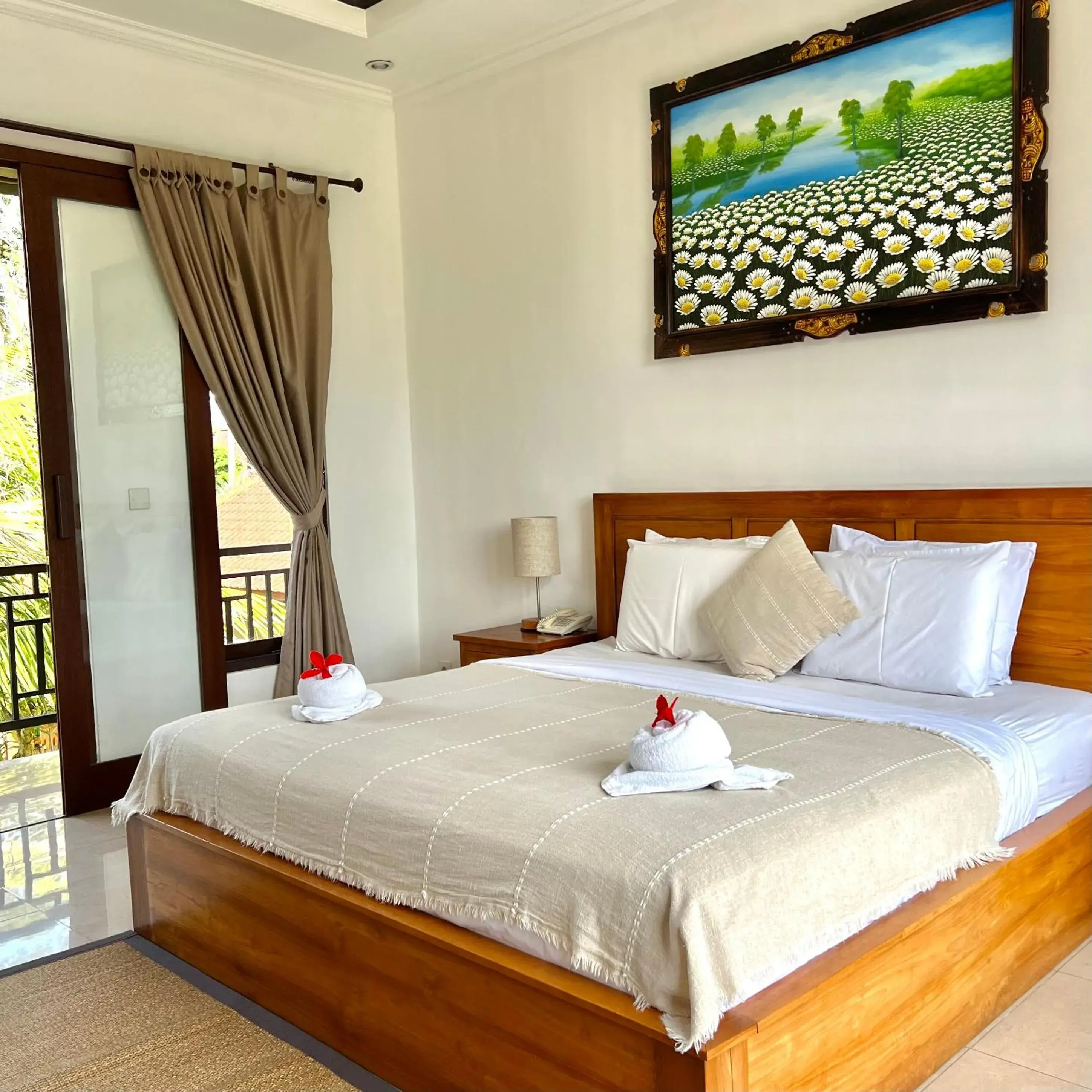 Property building, Bed in Kubu Bali Baik Villa & Resort - CHSE Certified