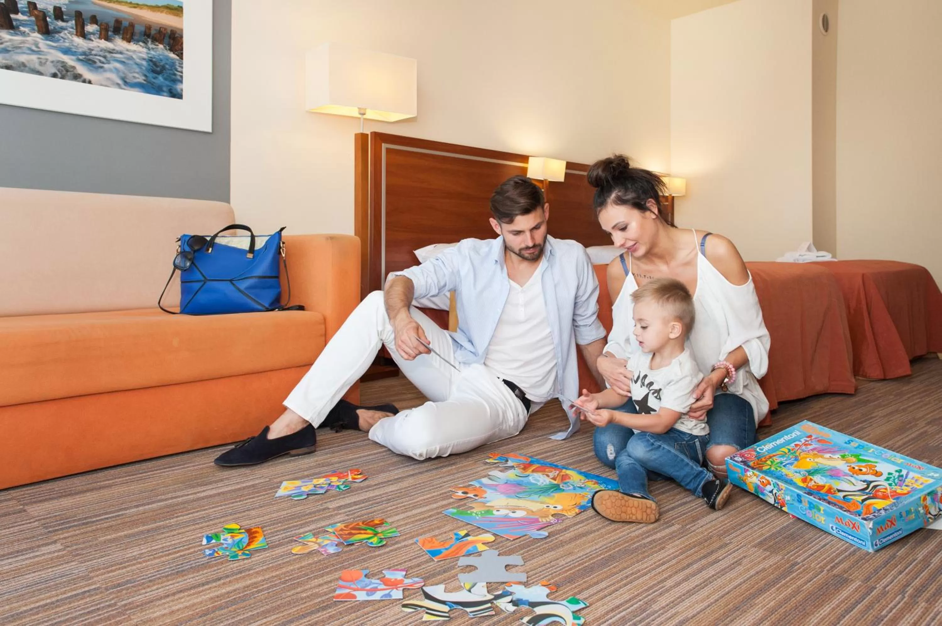 Family in Ikar Plaza