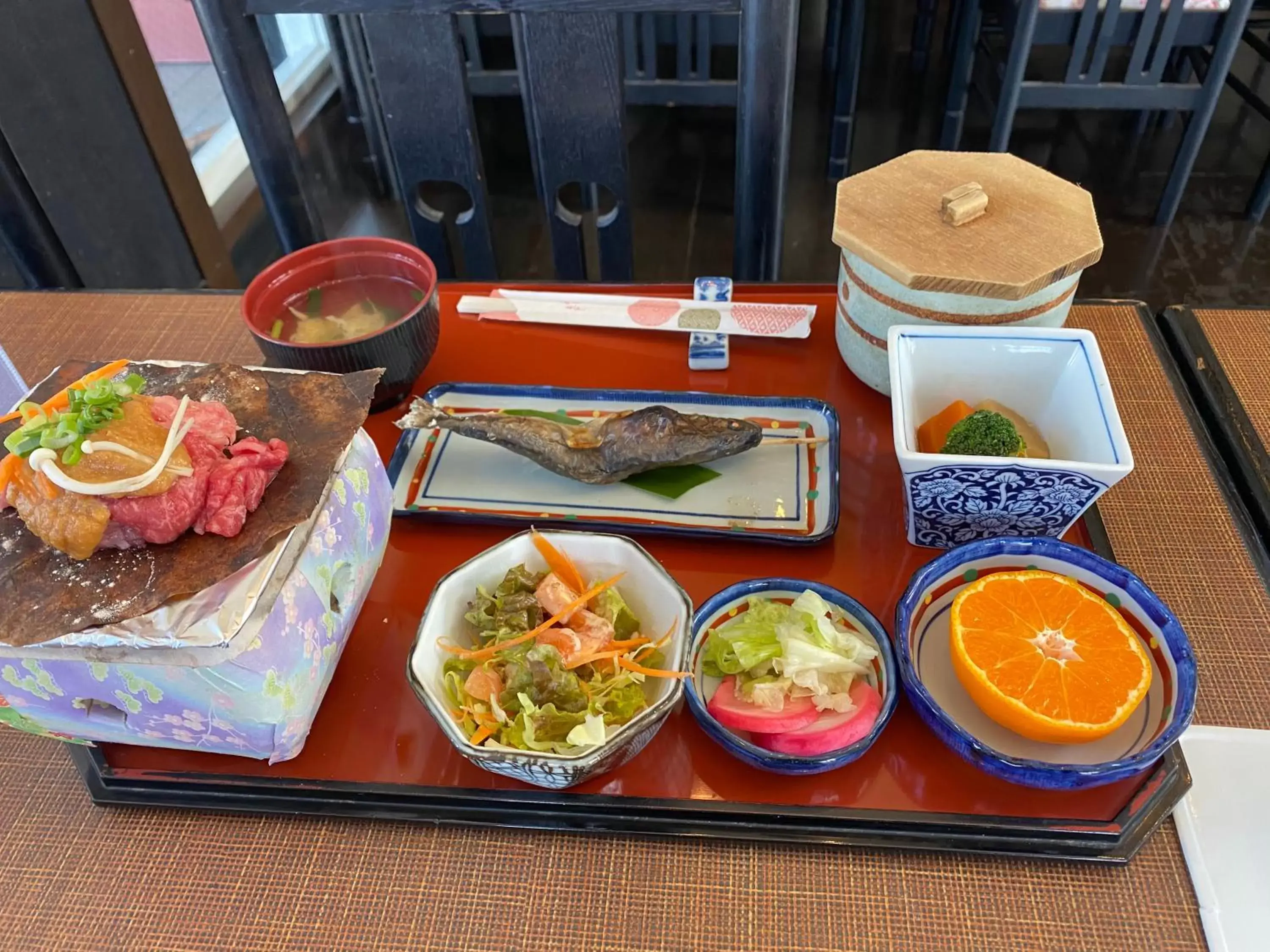 Food in JAS HOTEL TAKAYAMA