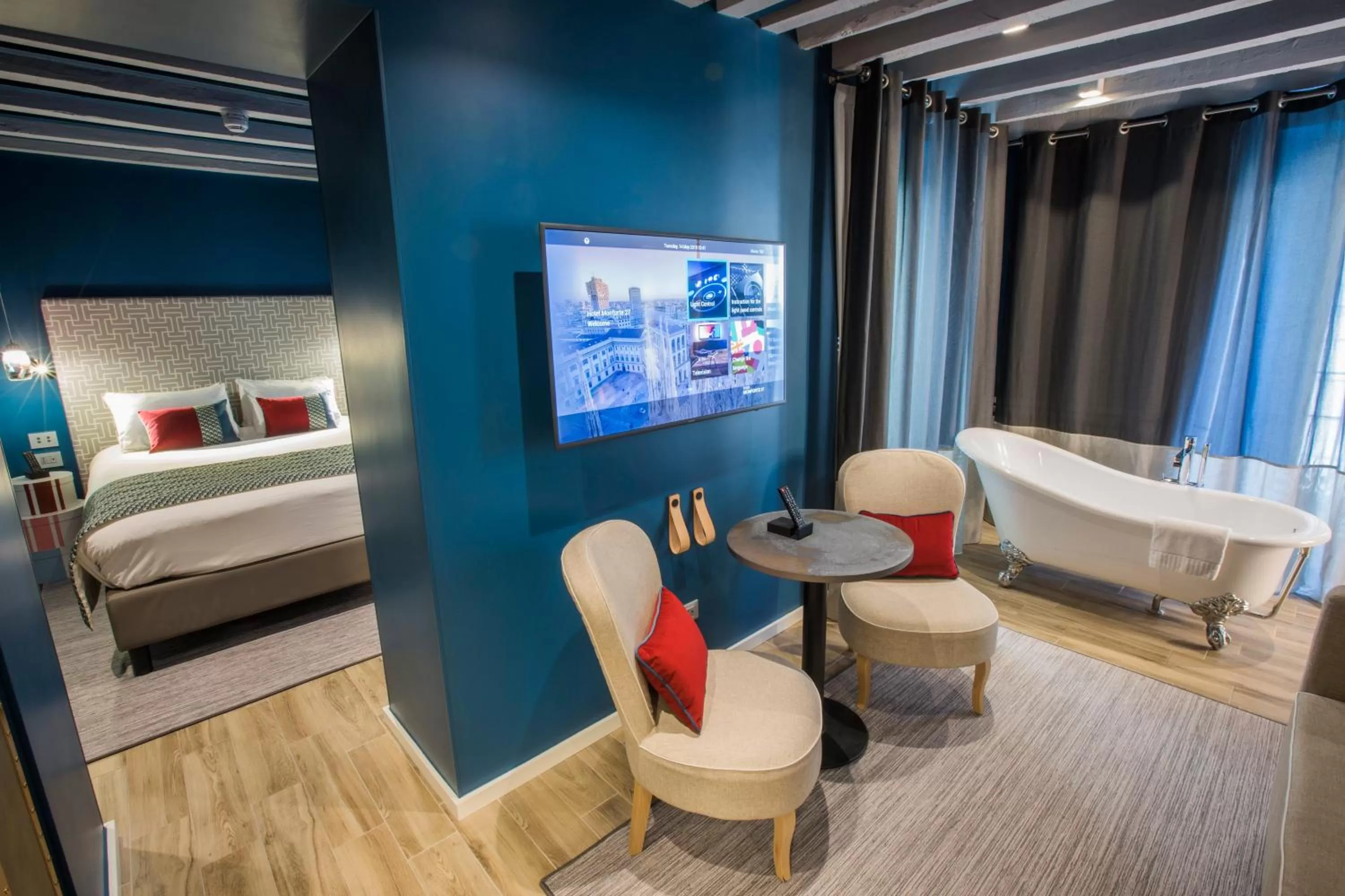 Photo of the whole room, Bed in Hotel Indigo Milan - Corso Monforte by IHG