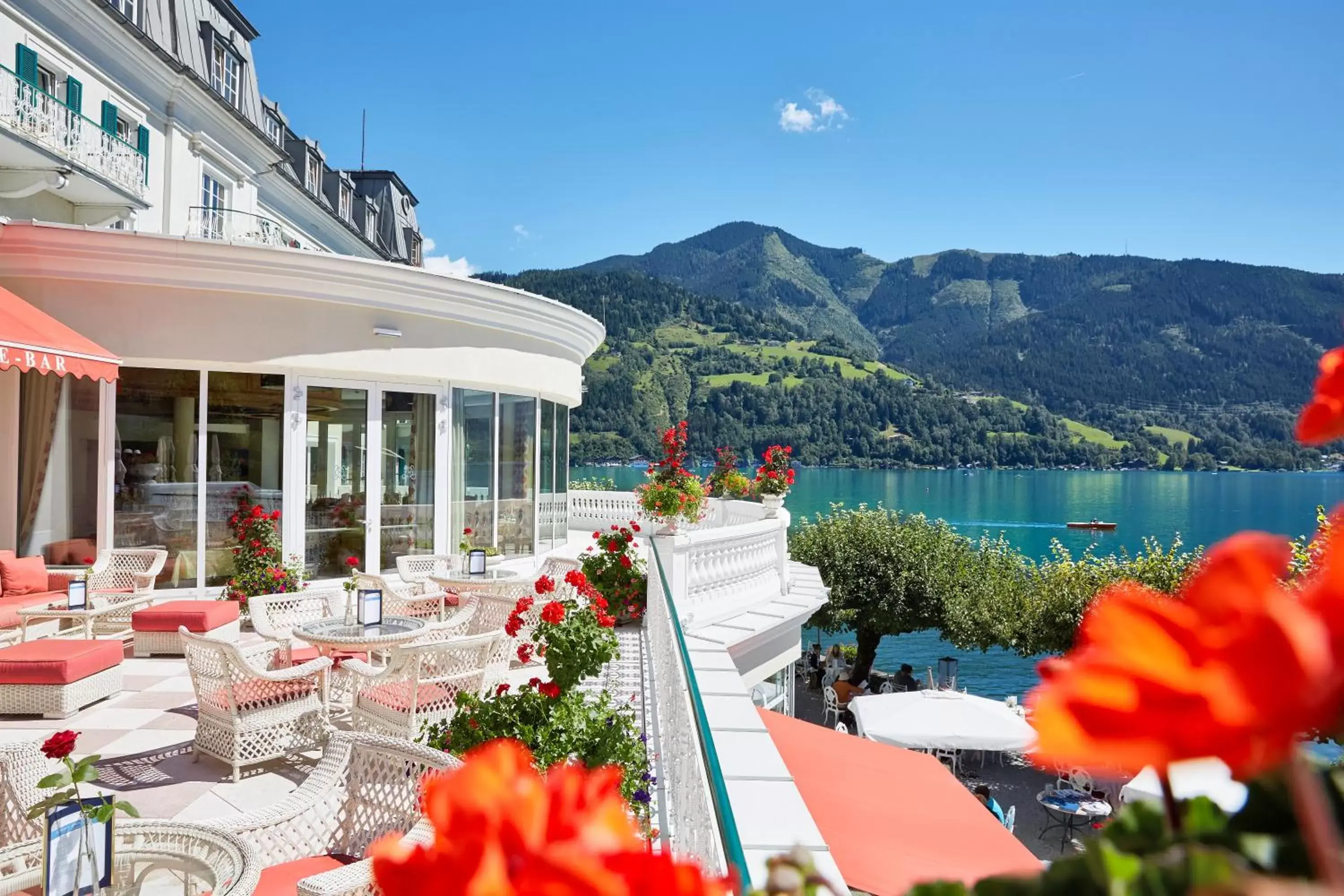 Balcony/Terrace in Grand Hotel Zell am See