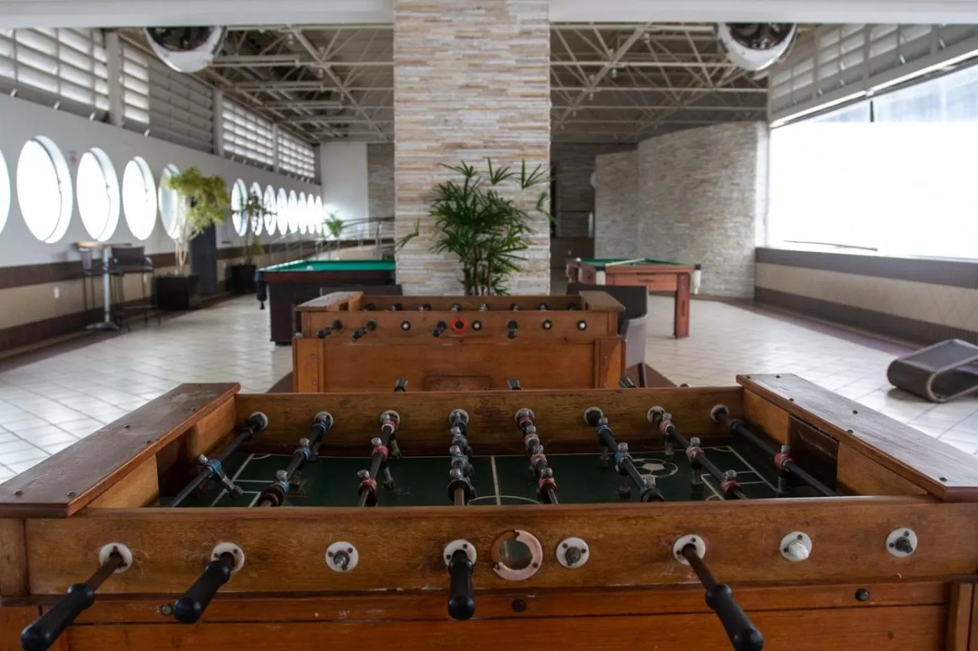 Game Room in Bourbon Convention Hotel Santos