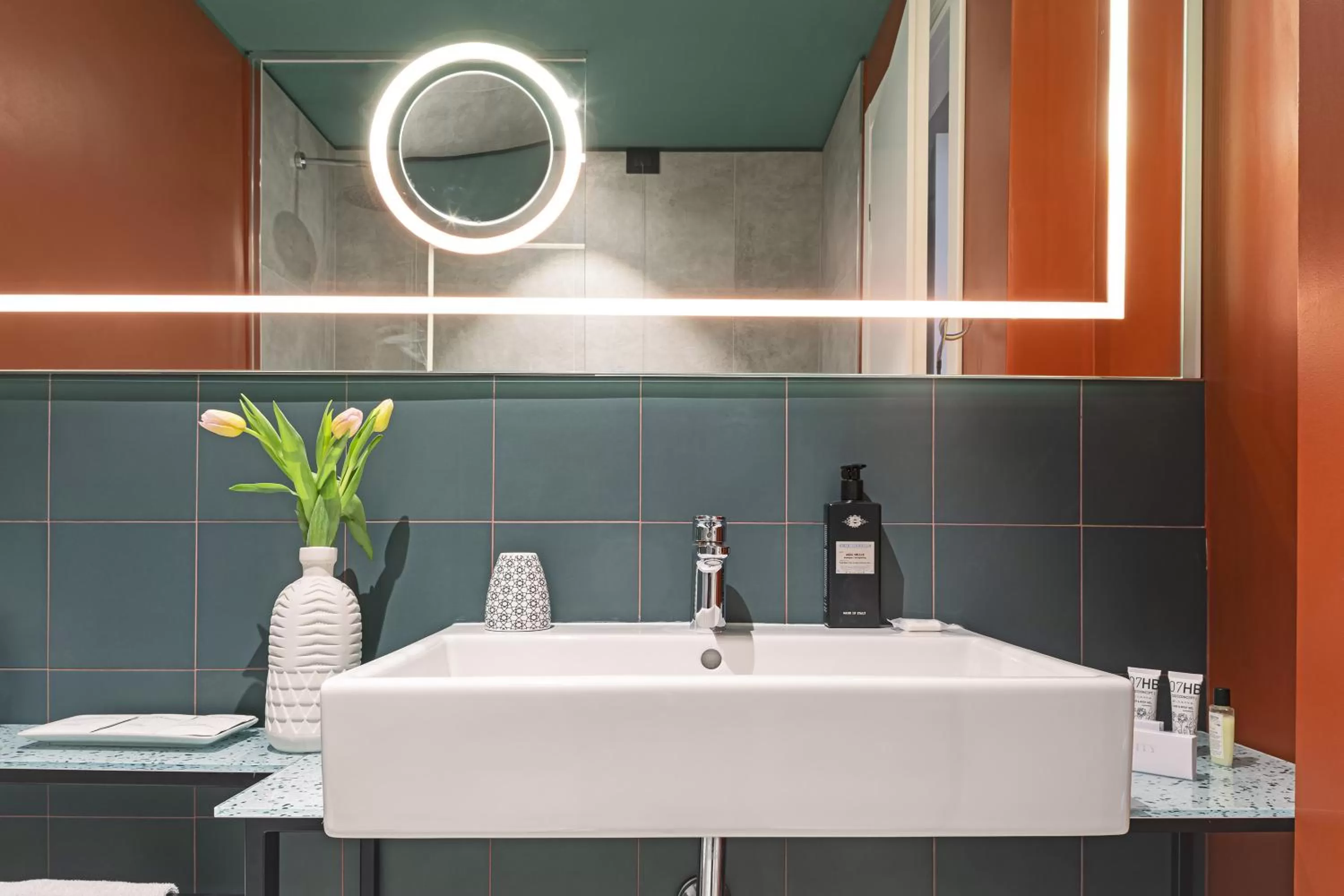 Bathroom in Quark Hotel Milano