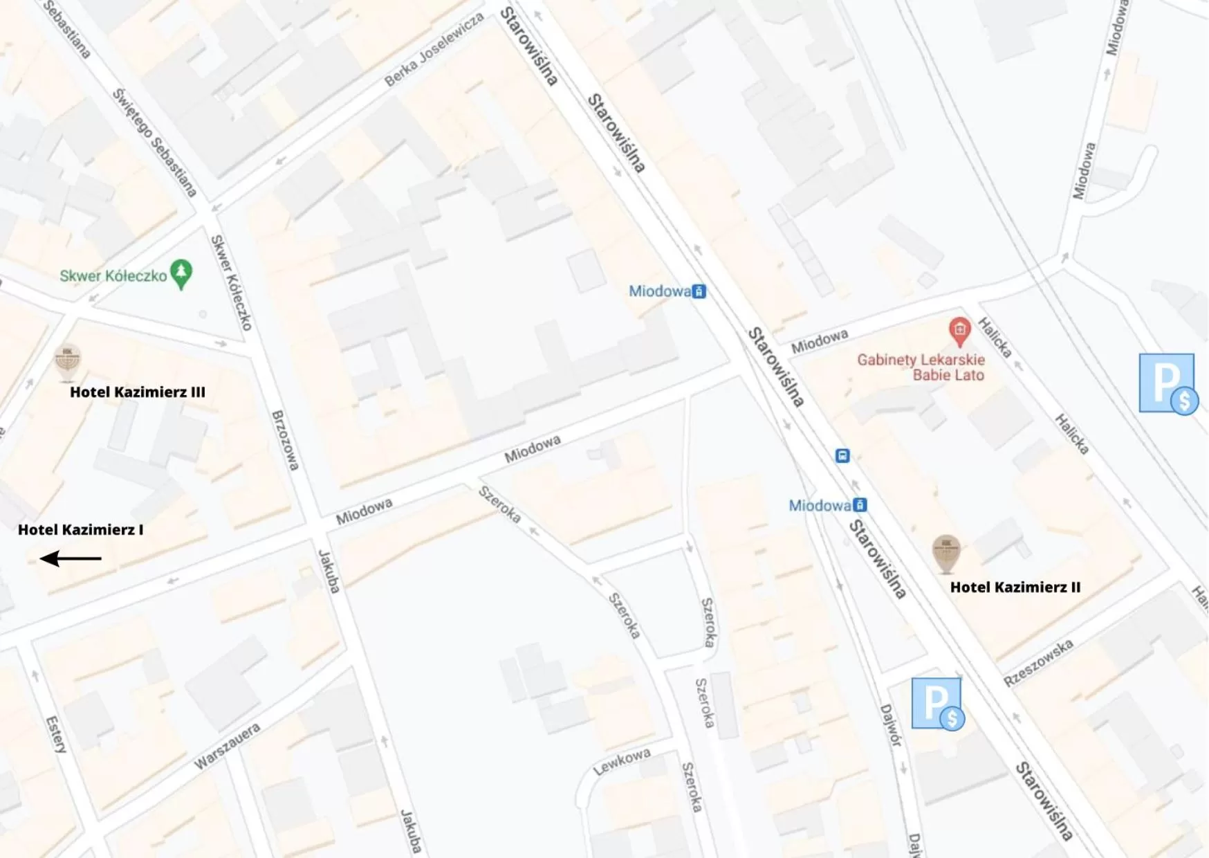 City view in Hotel Kazimierz