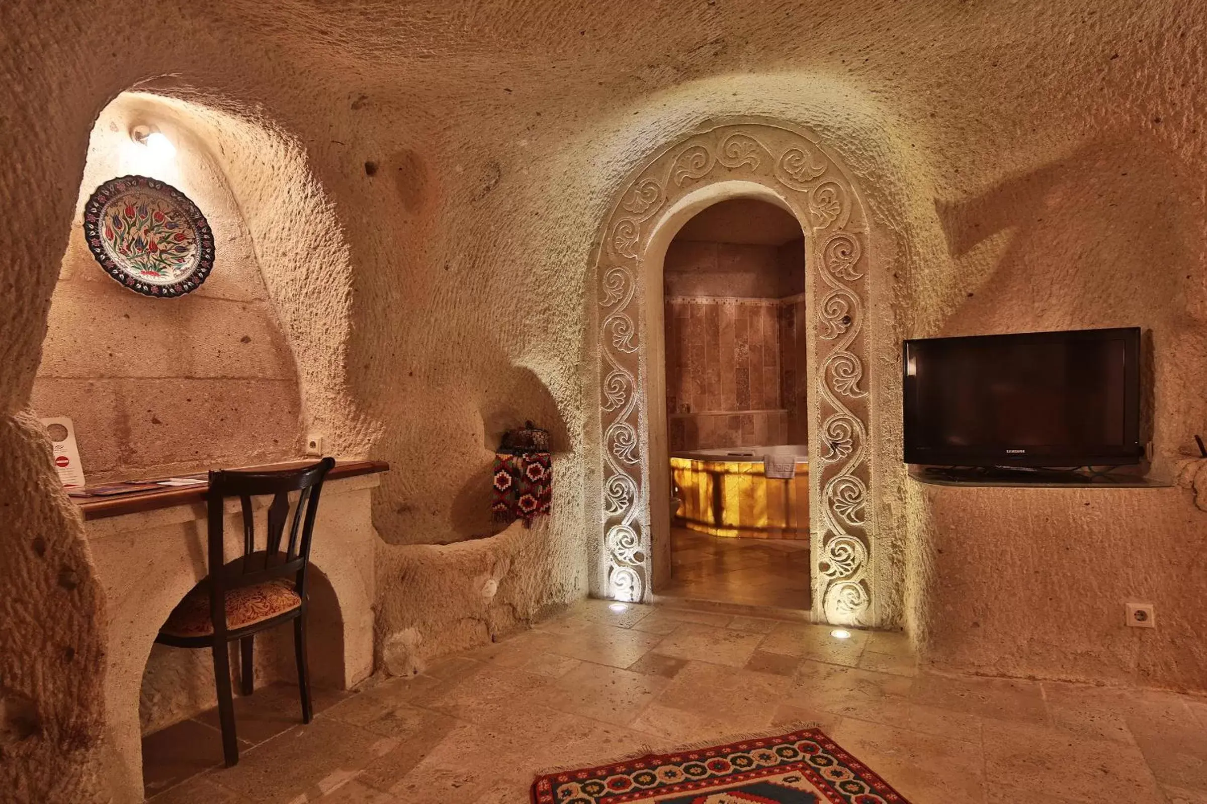 TV and multimedia in Cappadocia Cave Suites