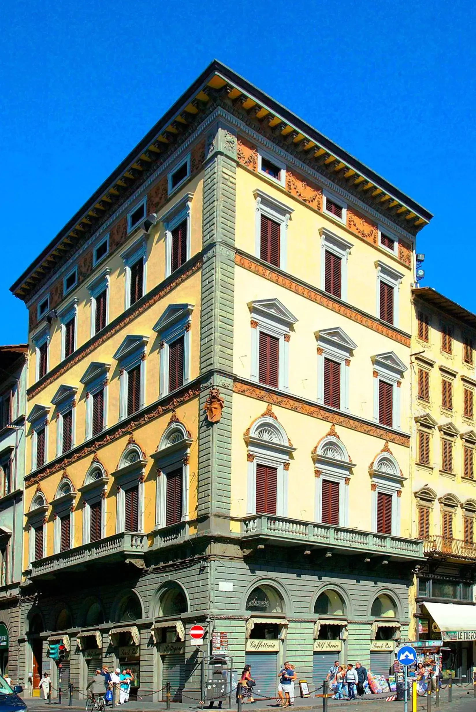 Street view, Property Building in Palazzo Gamba Apartments al Duomo