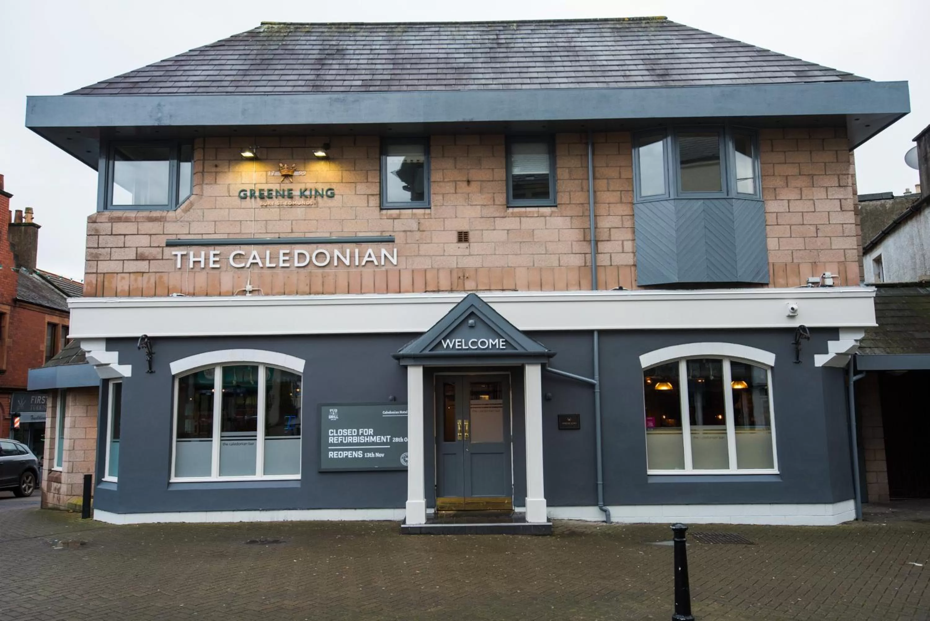 Property building in The Caledonian Hotel