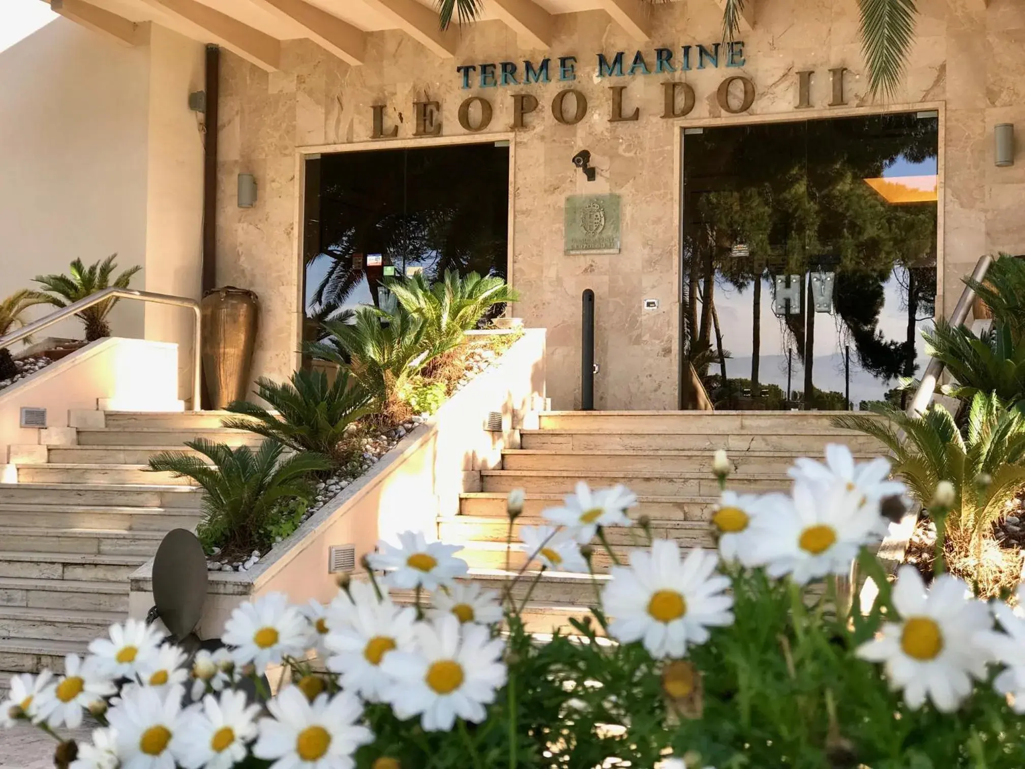 Facade/entrance in Hotel Terme Marine Leopoldo Ii