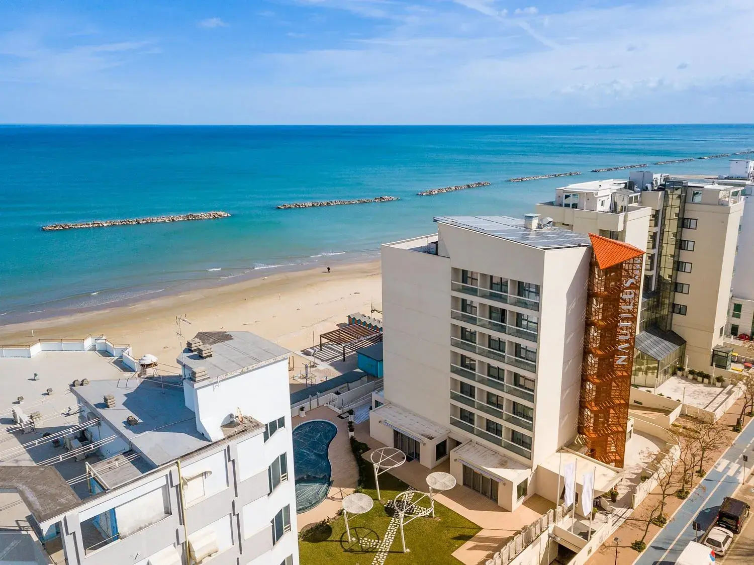 Bird's eye view in Nautilus Family Hotel