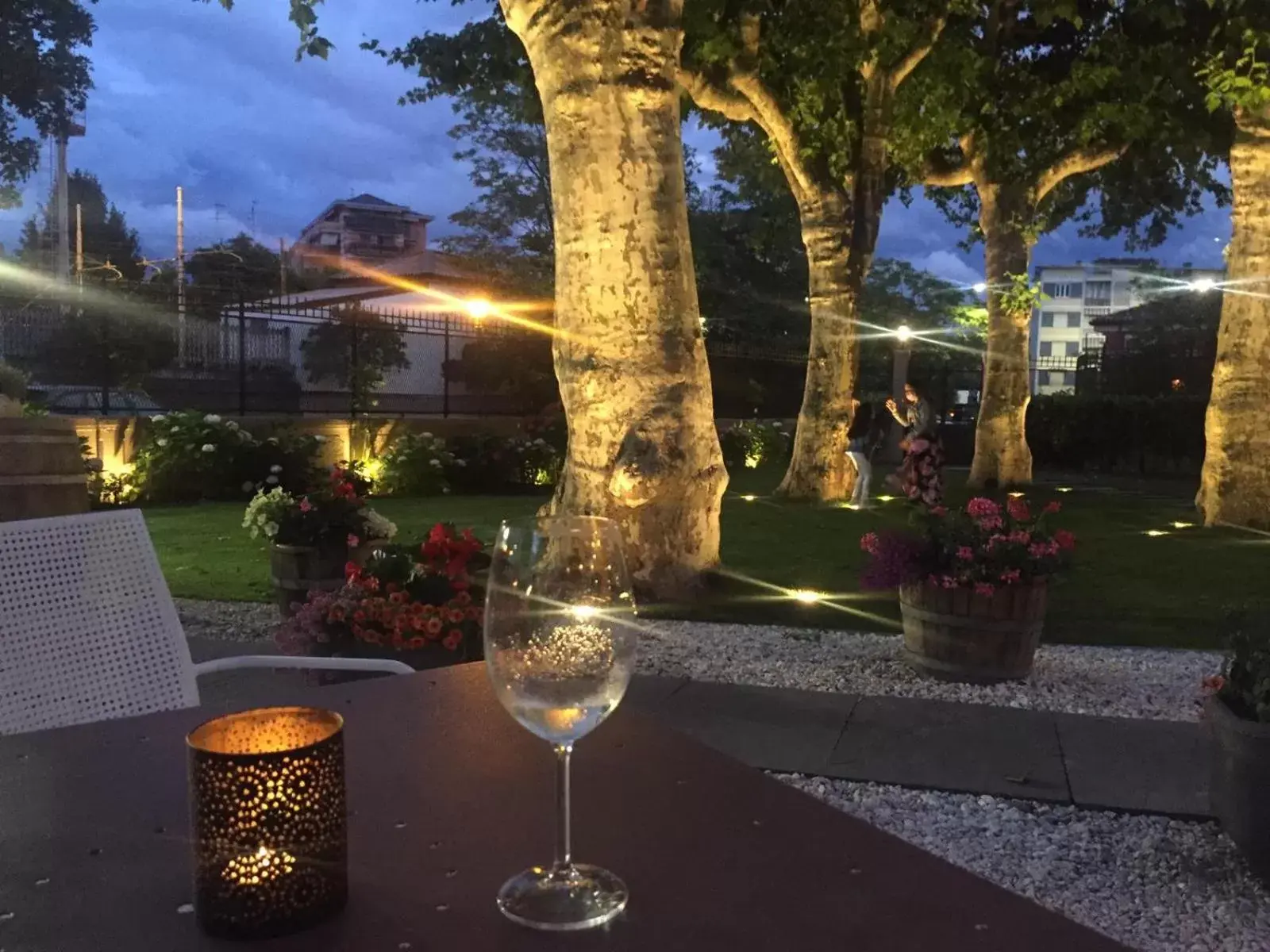 Garden in Ristorante Albergo Corona