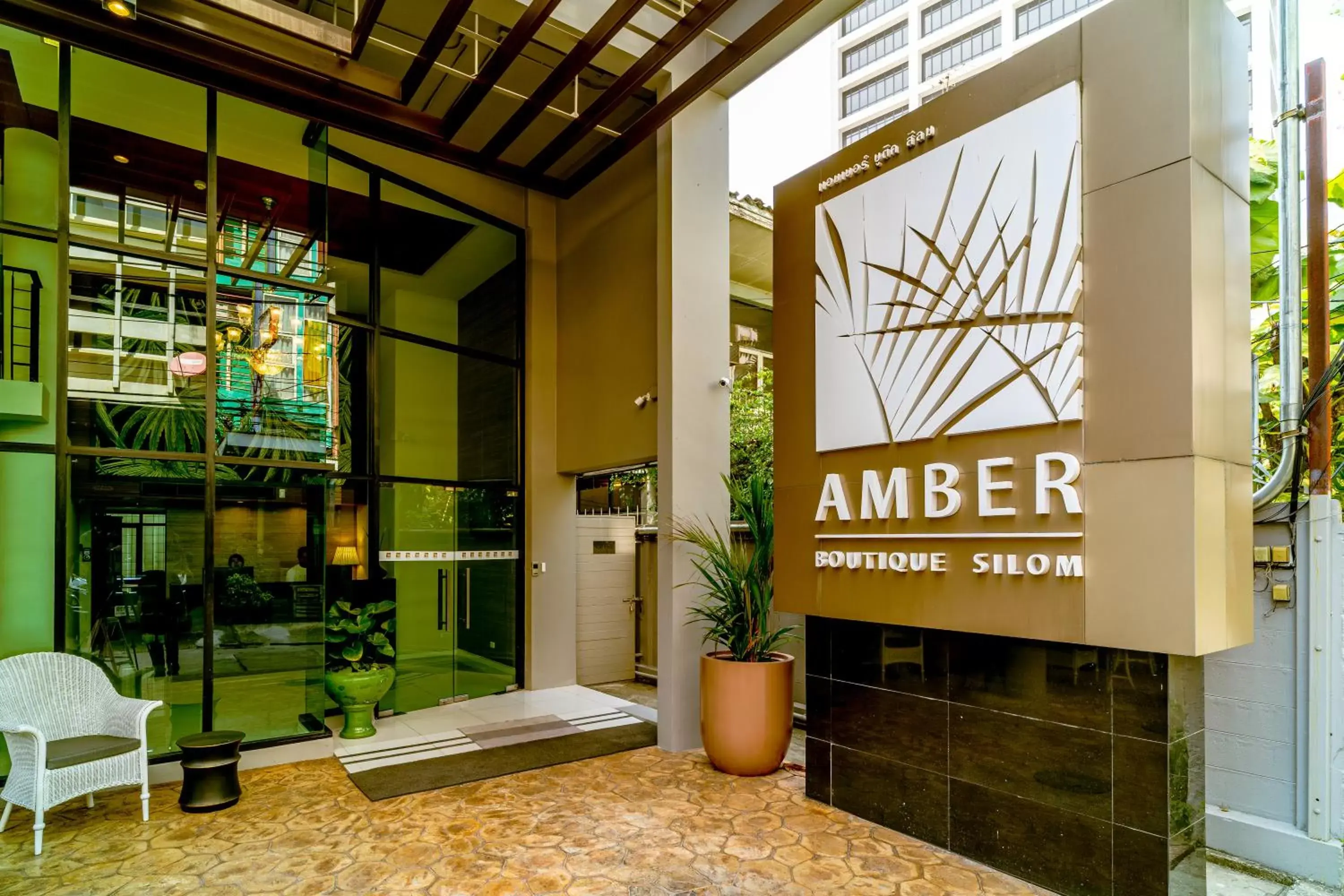 Property building in Amber Boutique Silom