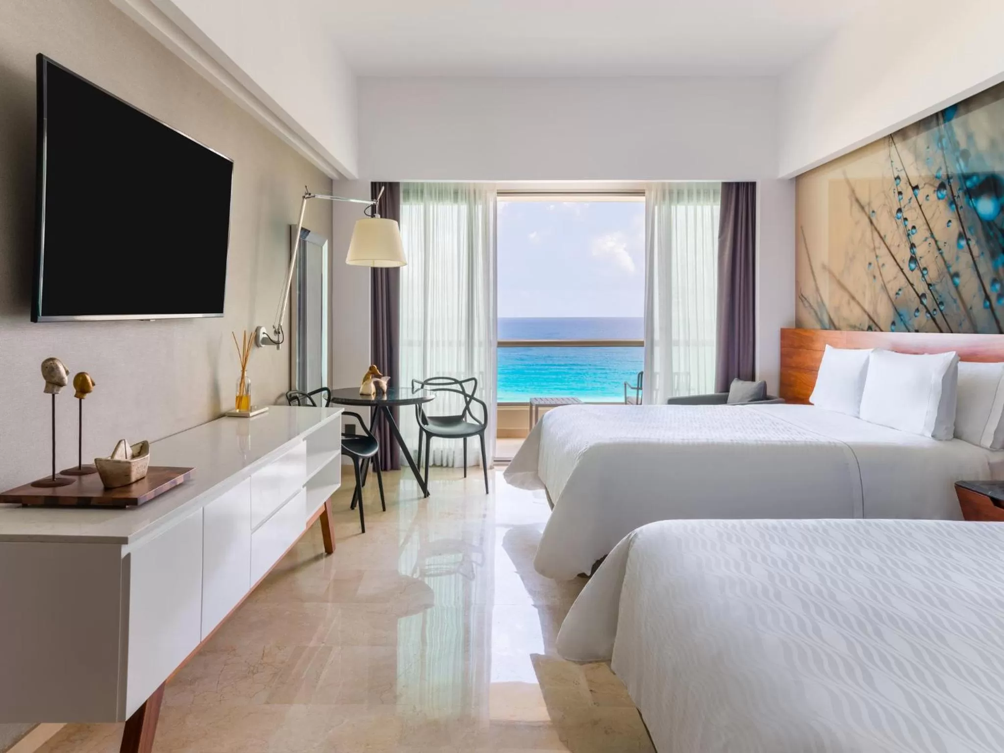 Photo of the whole room, Bed in Live Aqua Cancun - Adults Only - All-Inclusive