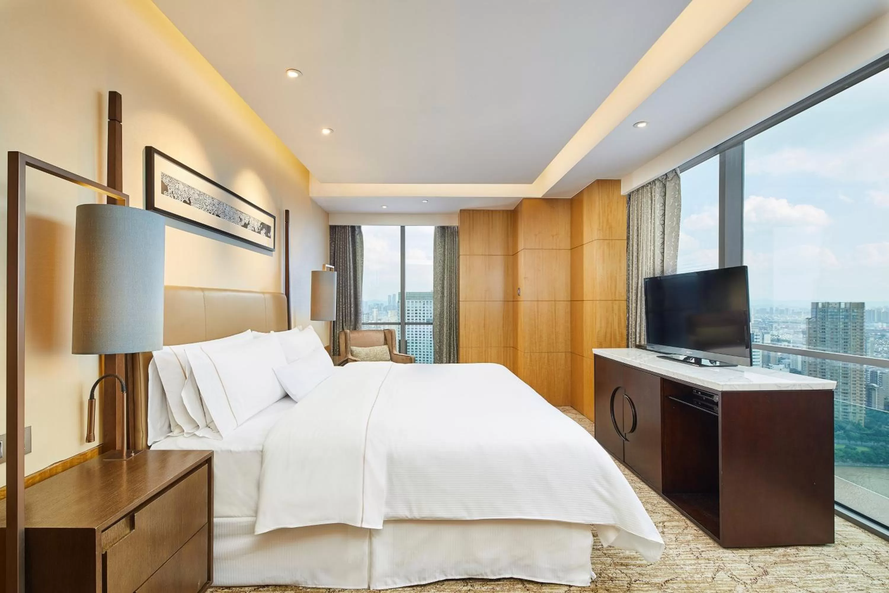 Bedroom, Bed in The Westin Ningbo