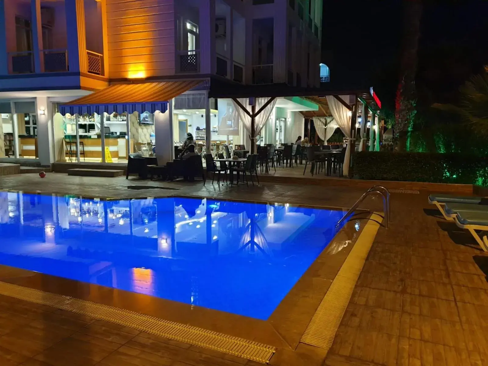 Night, Swimming Pool in Esperanza Boutique Hotel