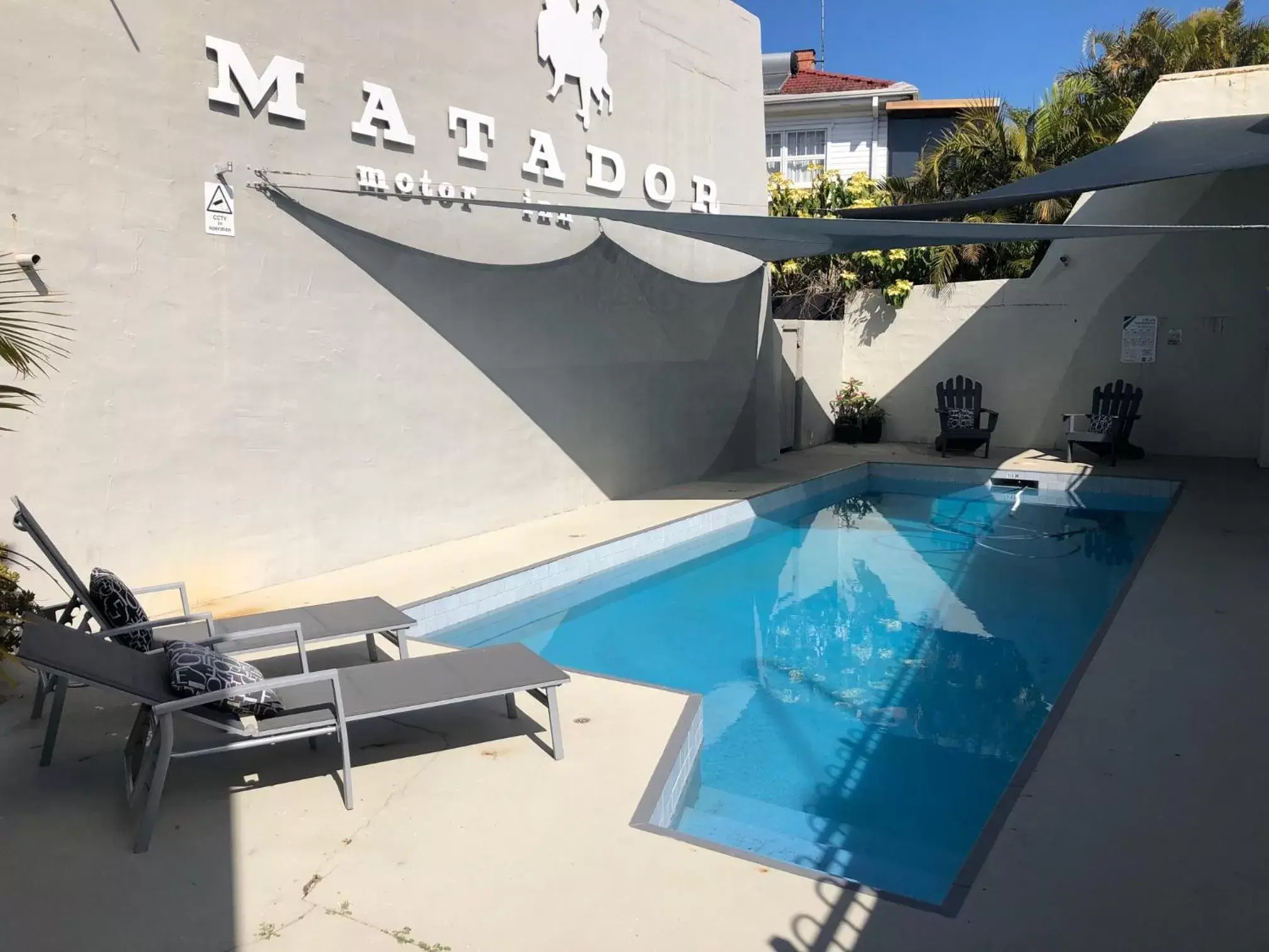 Pool view, Swimming Pool in Matador Motor Inn