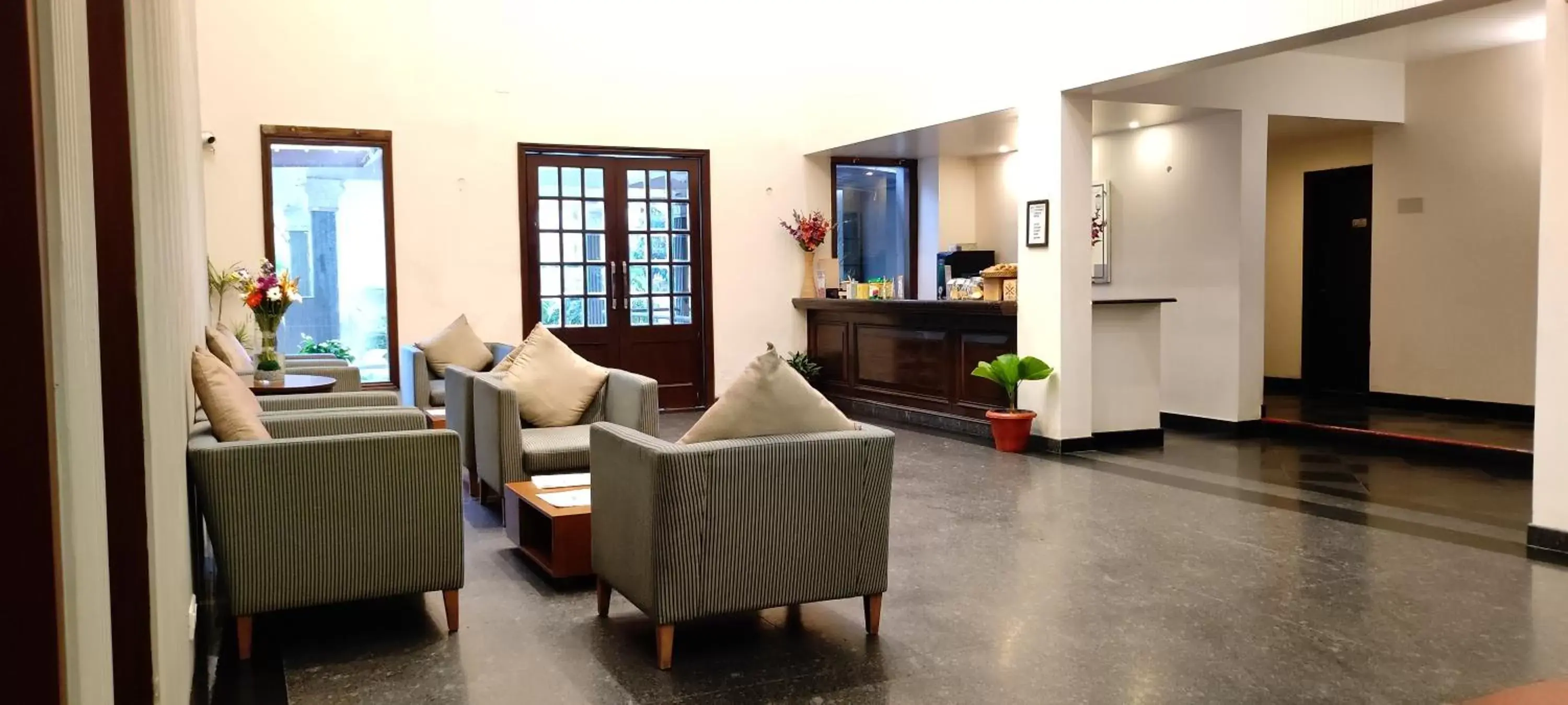 Lobby or reception in Hotel Cachar Club Lobby or reception in Hotel Cachar Club