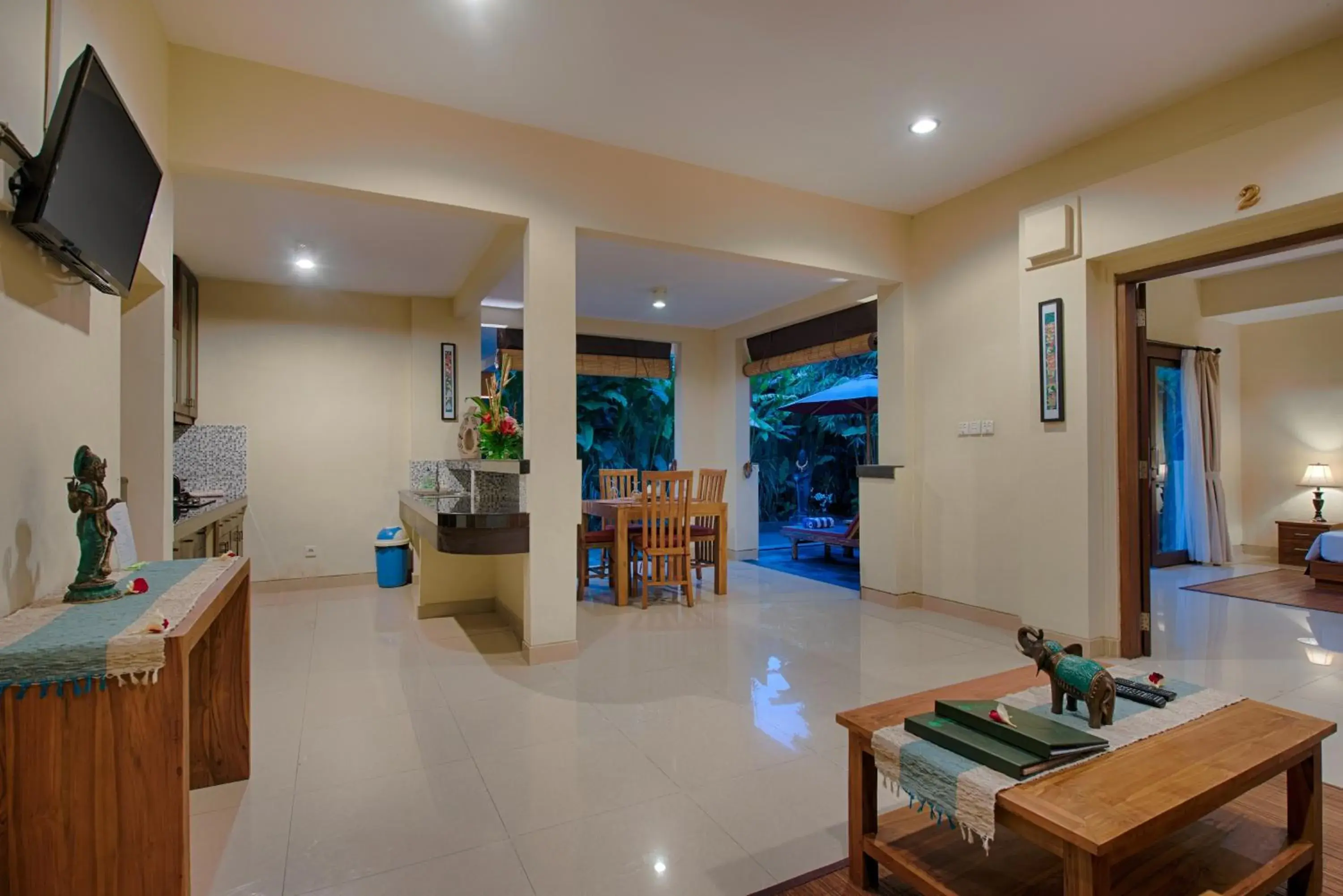 Seating area, Lobby/Reception in Kadiga Villas Ubud